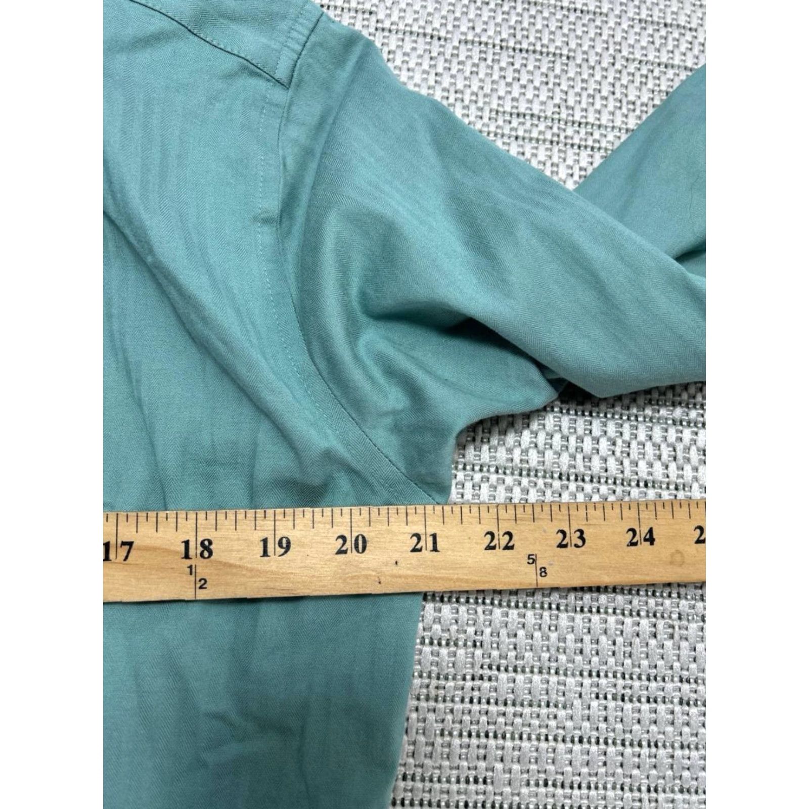 Bonobos Bonobos Shirt Mens Medium Green Cotton Stretch Slim Fit Wrinkle Free Button Up Size US M / EU 48-50 / 2 - 7 Thumbnail