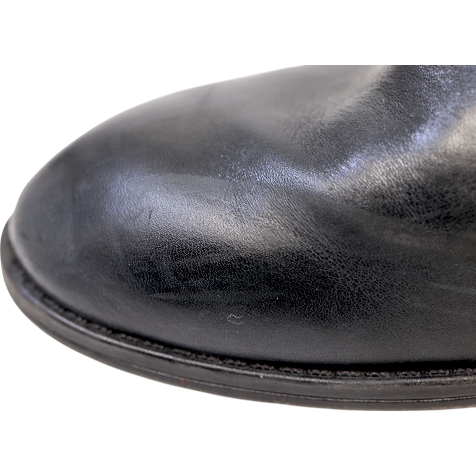 Ralph Lauren Ralph Lauren Margarite Leather Boots 5.5B Black 15" KneeHigh Size US 5.5 / IT 35.5 - 13 Thumbnail