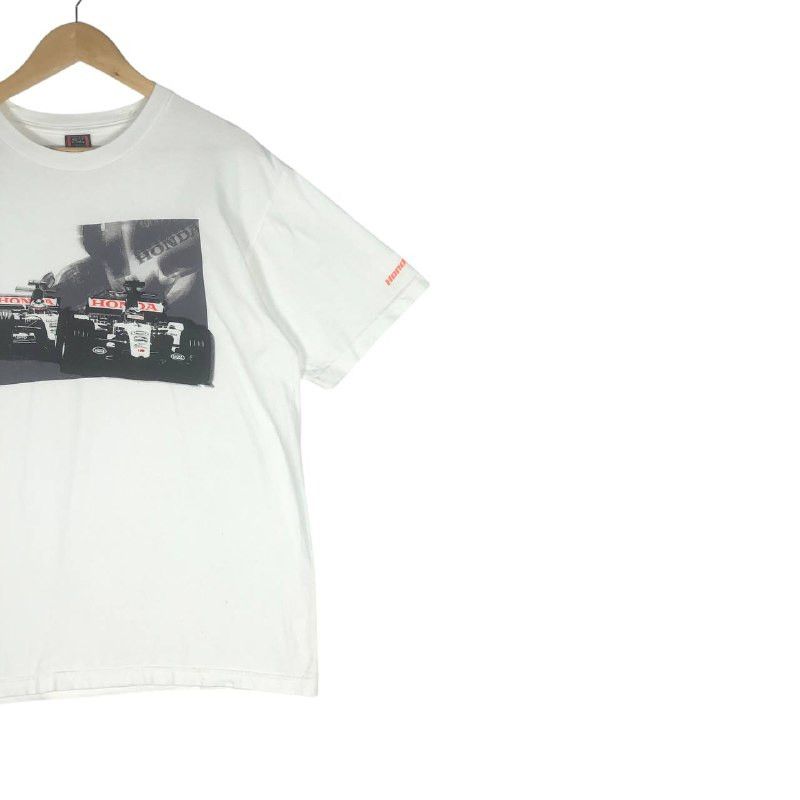Honda × Japanese Brand × Vintage Vintage Honda Racing Men T-Shirt Size US L / EU 52-54 / 3 - 4 Thumbnail