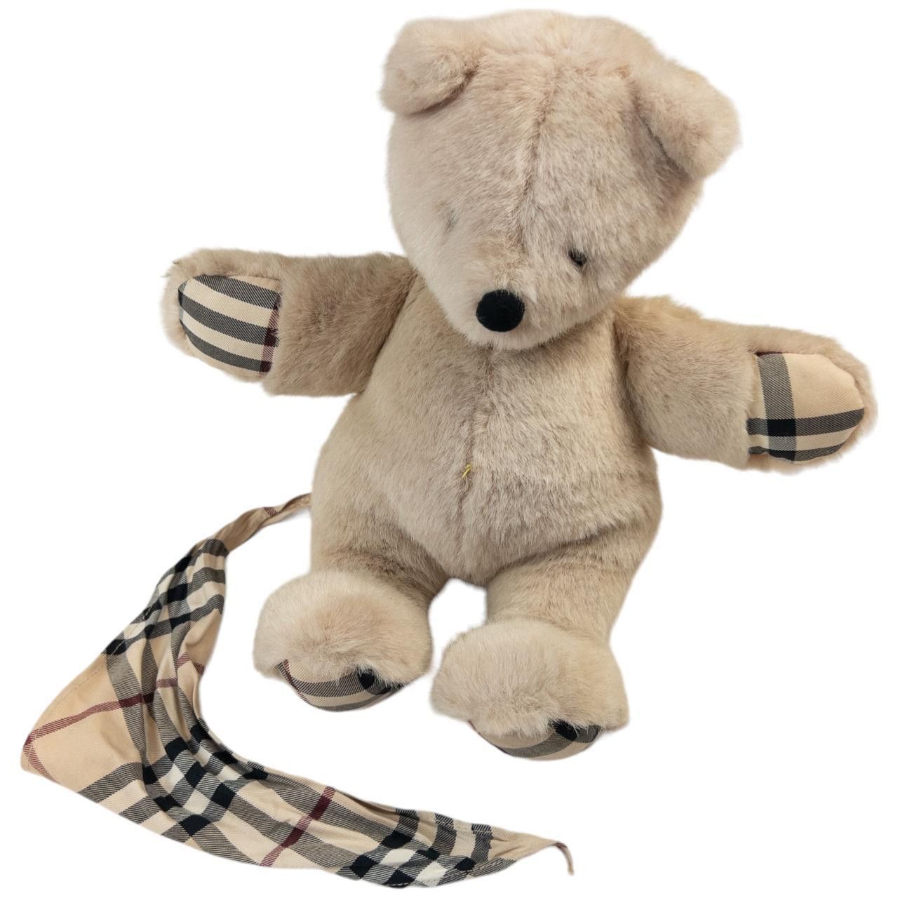 Burberry Vintage Burberry Nova Check Teddy Bear Size ONE SIZE - 5 Thumbnail