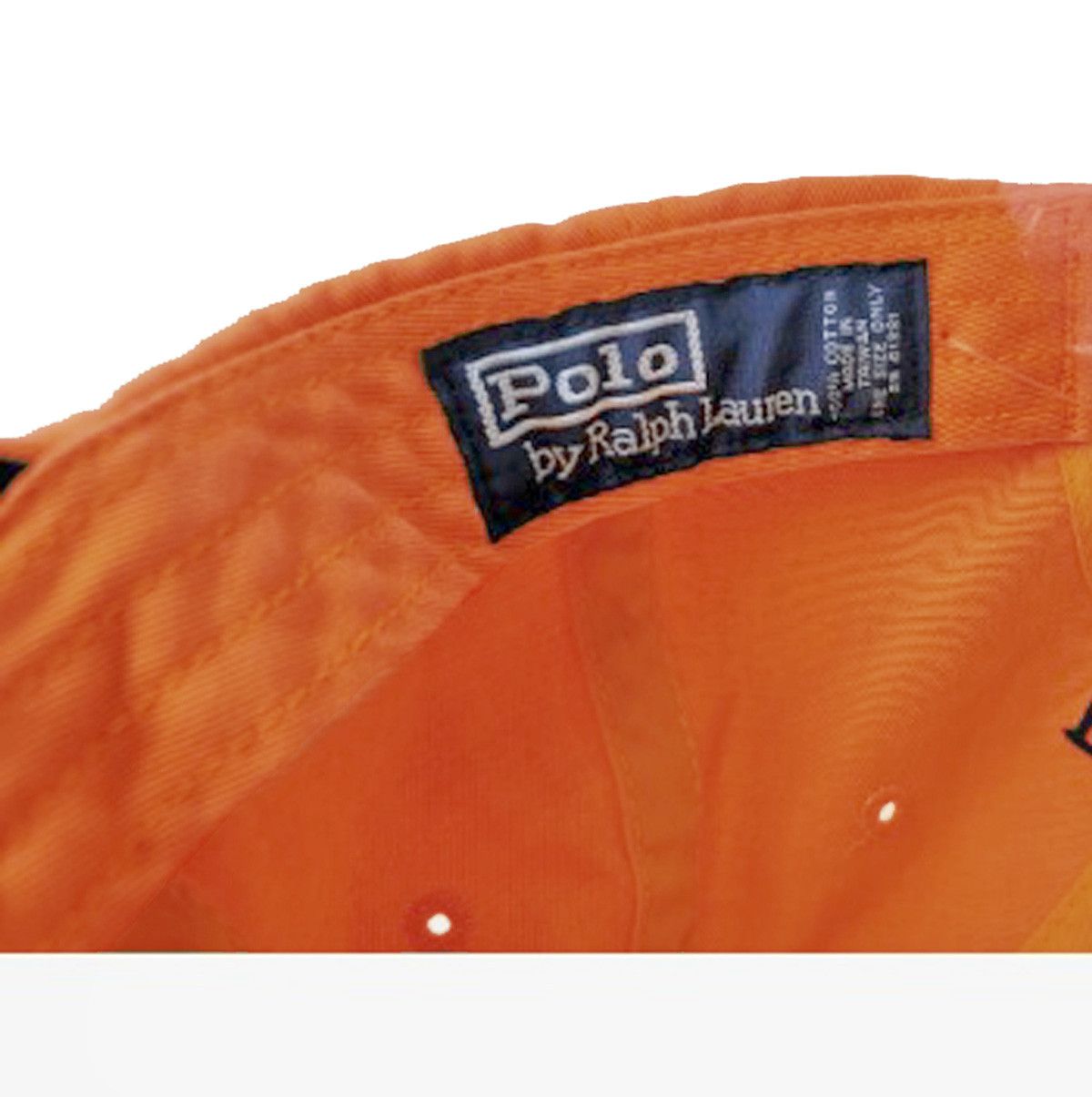 Polo Ralph Lauren NEW RARE Vintage Polo Ralph Lauren Baseball Hat! Orange Size ONE SIZE - 5 Thumbnail