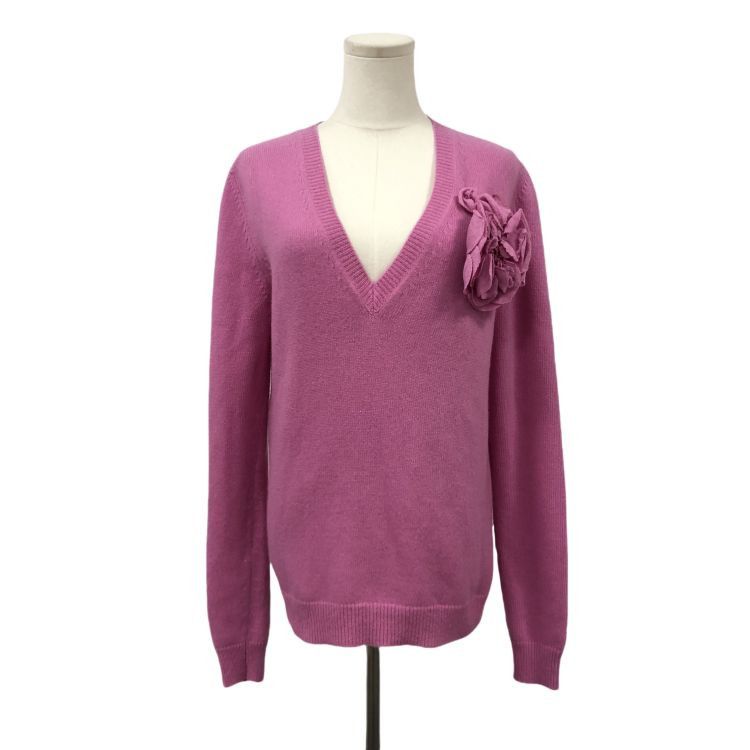 Gucci Gucci Floral Detail Sweater Size S Size S / US 4 / IT 40 - 1 Thumbnail