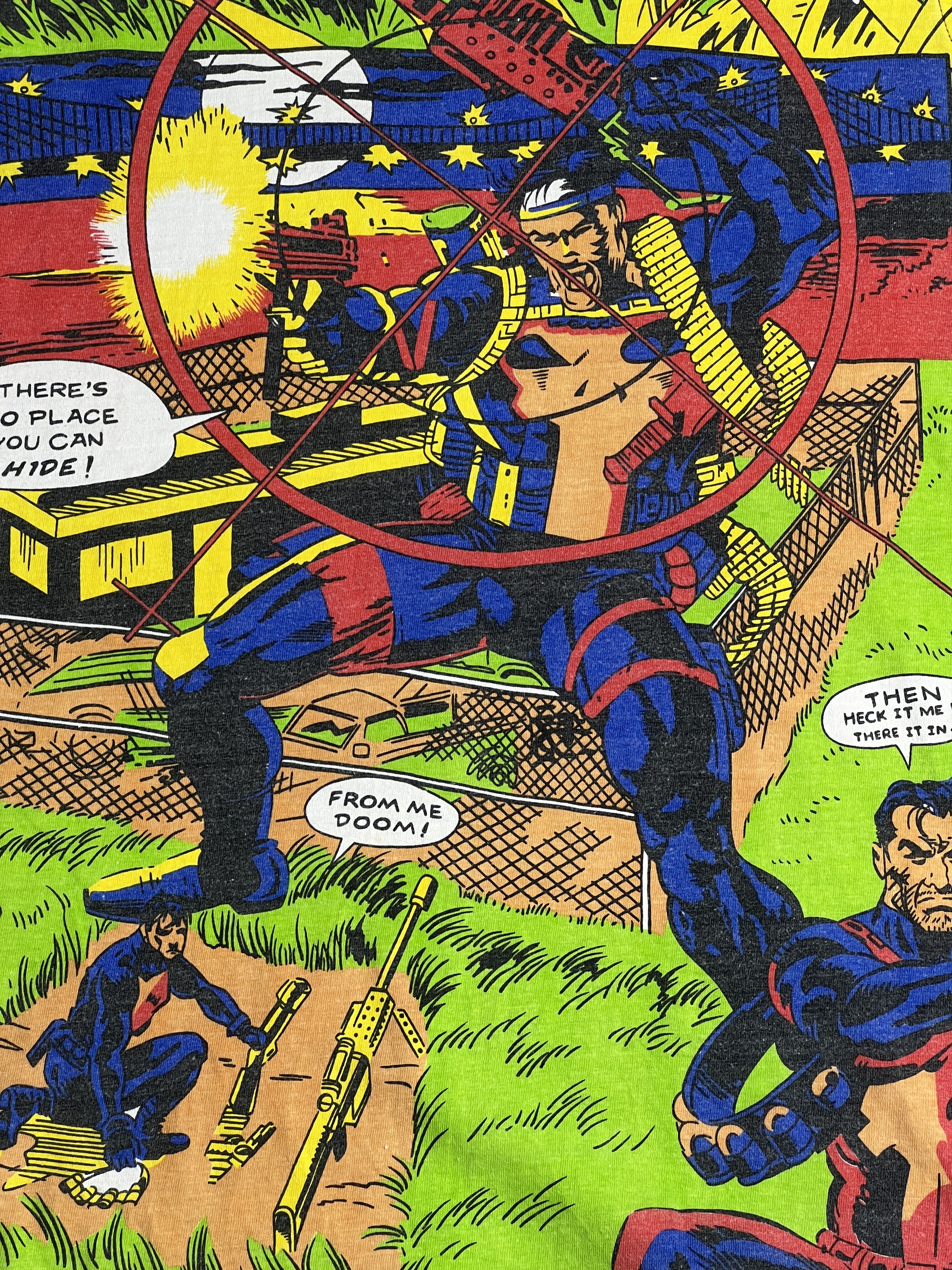 Marvel Comics × Vintage Vintage The Punisher Marvel Full Print Sleeveless GTME447 Size US M / EU 48-50 / 2 - 2 Thumbnail