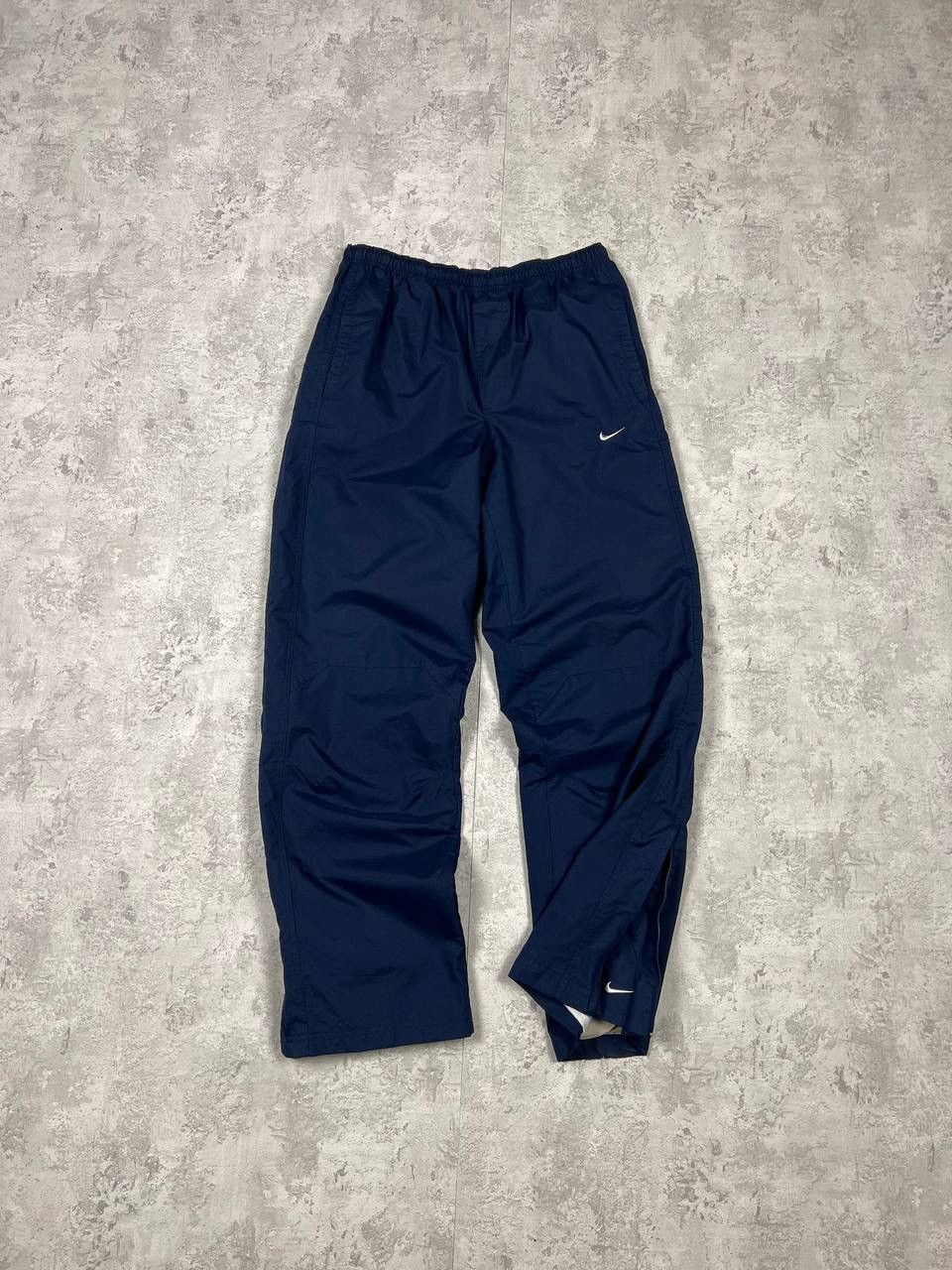 Nike Vintage Nike Double Swoosh Y2K Nylon Drill Track Pants Size US 33 - 1 Thumbnail