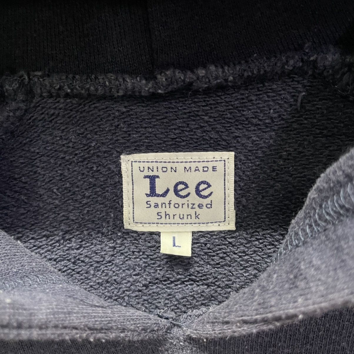 Lee Vintage Lee Union Made Logo Pullover Hoodie – Navy Size US M / EU 48-50 / 2 - 7 Thumbnail