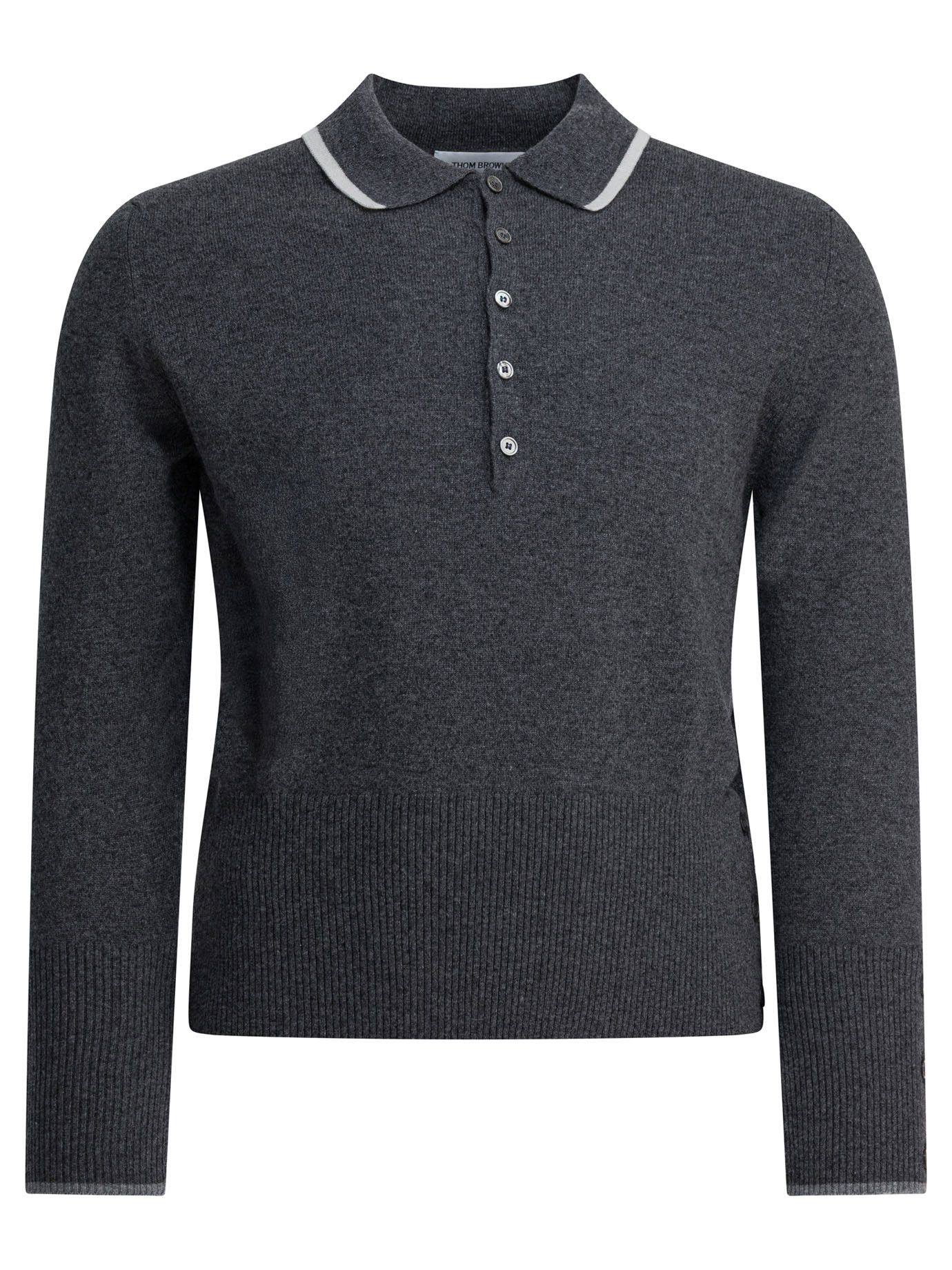 Thom Browne Thom Browne Browne 65 Polo Shirt tag size 3 Men - USA Duties Paid Size US L / EU 52-54 / 3 - 1 Thumbnail