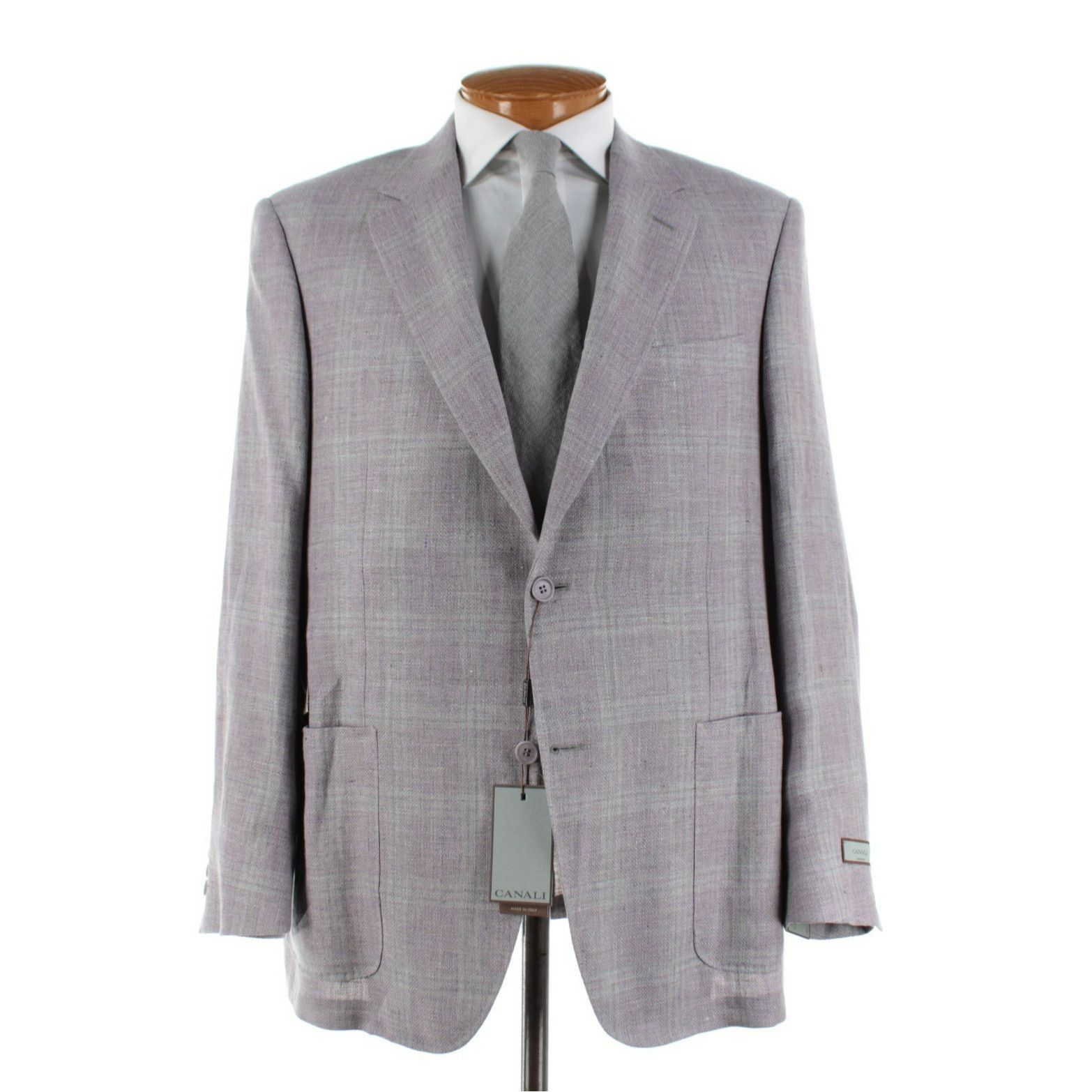 Canali Canali Sport Coat Size 46 Regular US in Purple Size 46R - 1 Thumbnail