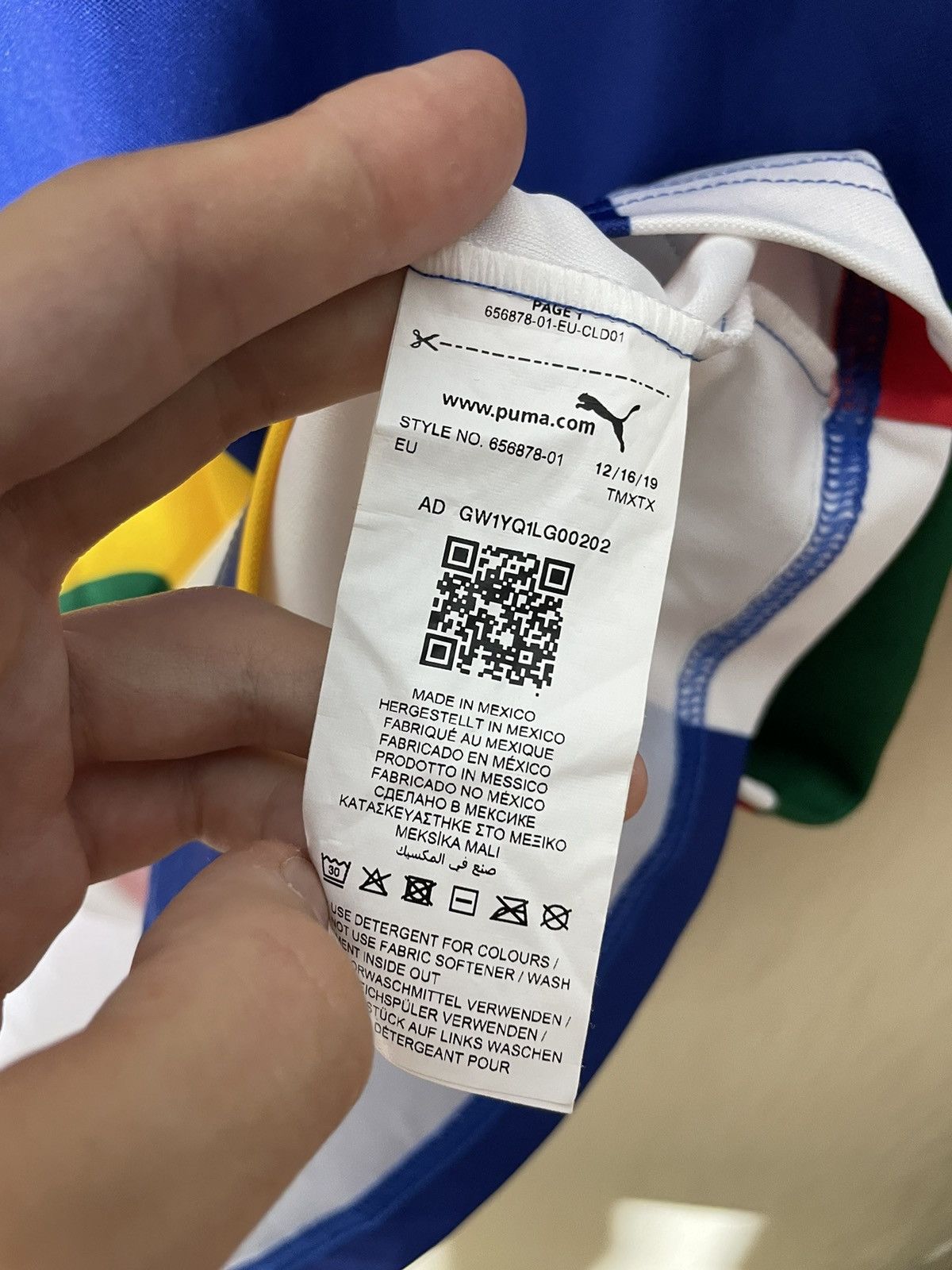Puma Puma France Limoges streetwear soccer jersey Size US M / EU 48-50 / 2 - 9 Thumbnail