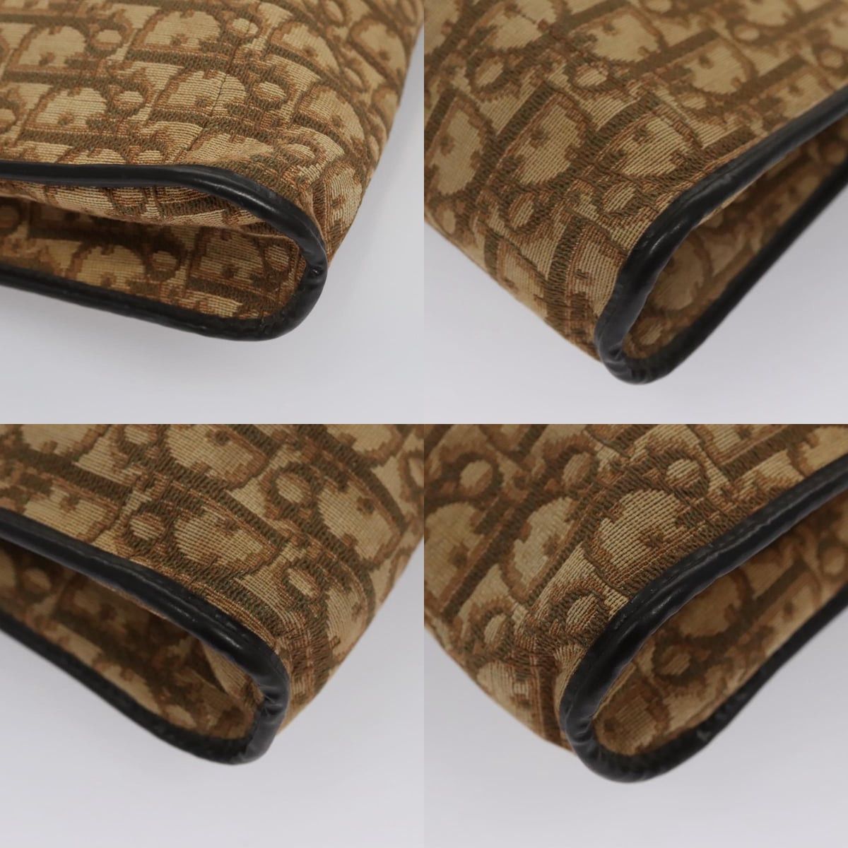 Dior DIOR Trotter Canvas Shoulder Bag Brown Size ONE SIZE - 10 Thumbnail