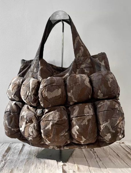 Marithe + Francois Girbaud Marithé+François Girbaud Cloud Camo Tote Bag Size ONE SIZE - 1 Thumbnail