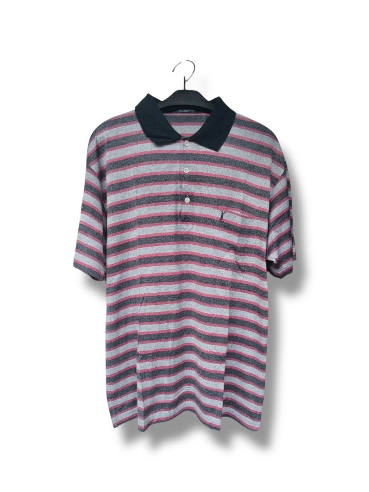 Yves Saint Laurent Yves Saint Laurent YSL Poloshirt Size US L / EU 52-54 / 3 - 1 Thumbnail