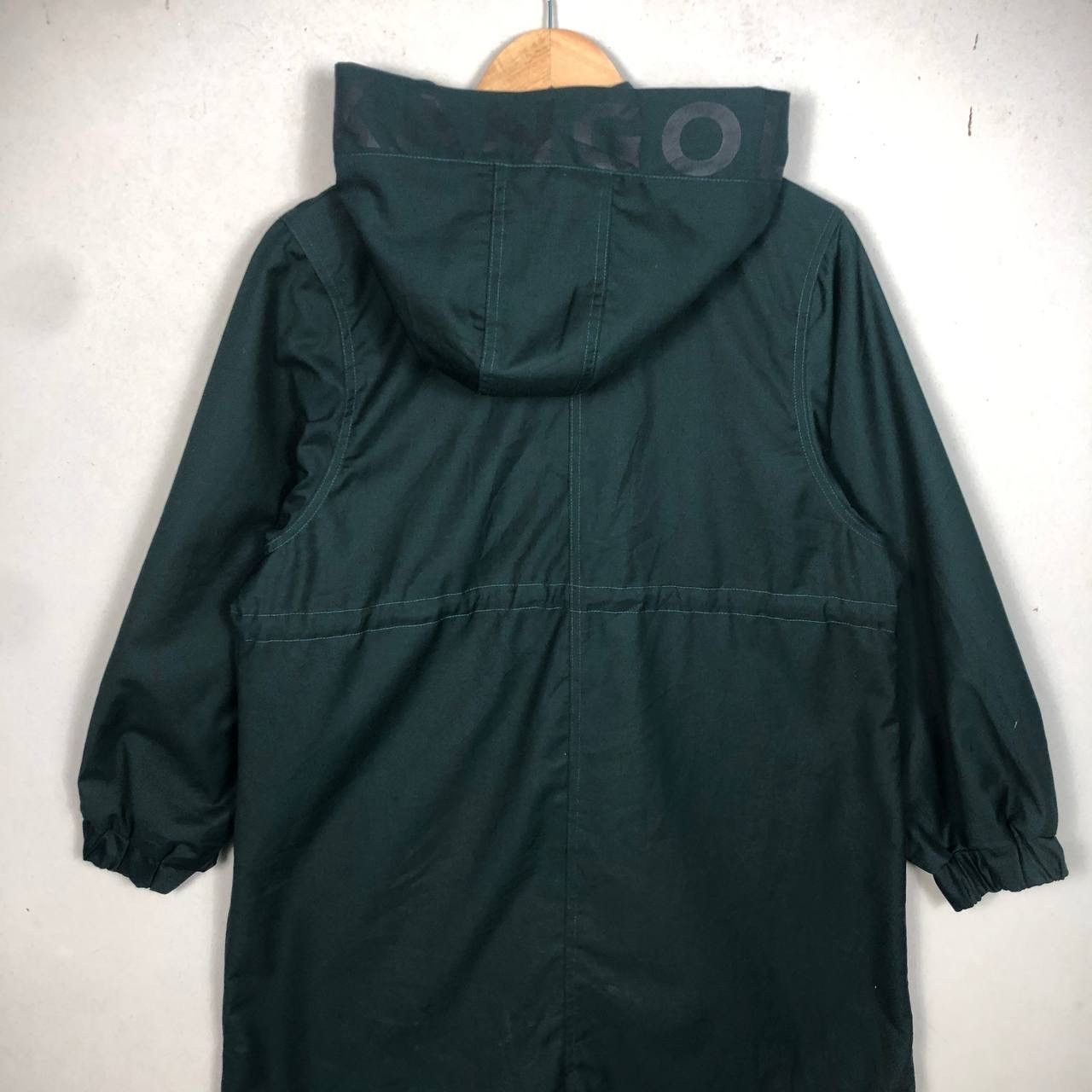 Kangol Kangol X Cecil McBee Green Long Trench Jacket Size US M / EU 48-50 / 2 - 6 Thumbnail