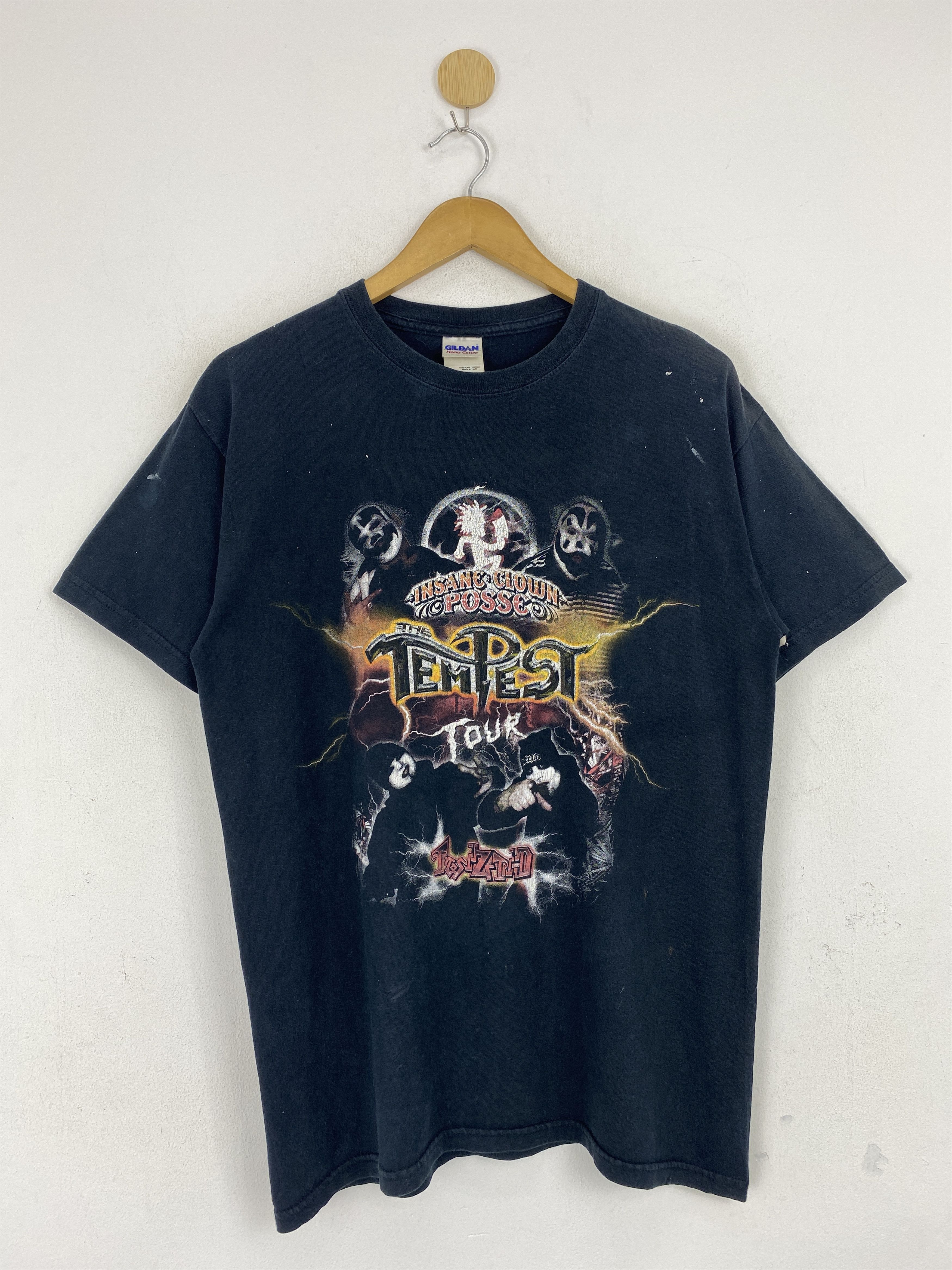 Band Tees × Vintage Vintage Insane Clown Posse The Tempest Tour Tee TA0678 Size US M / EU 48-50 / 2 - 1 Thumbnail