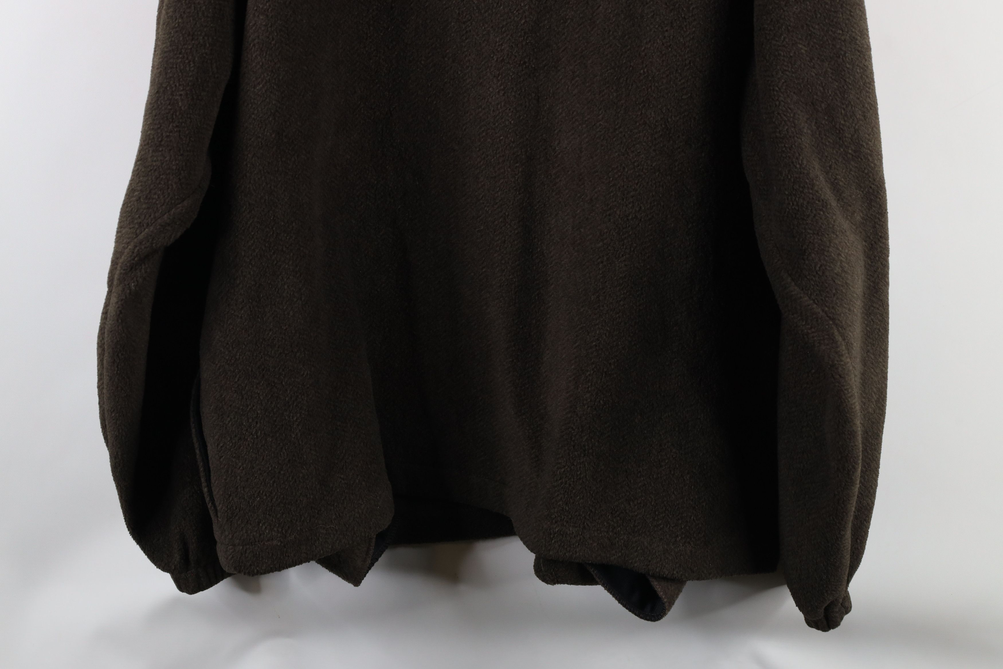 Vintage Vintage Fit Herringbone Fleece Half Zip Pullover Sweater Size US L / EU 52-54 / 3 - 8 Thumbnail