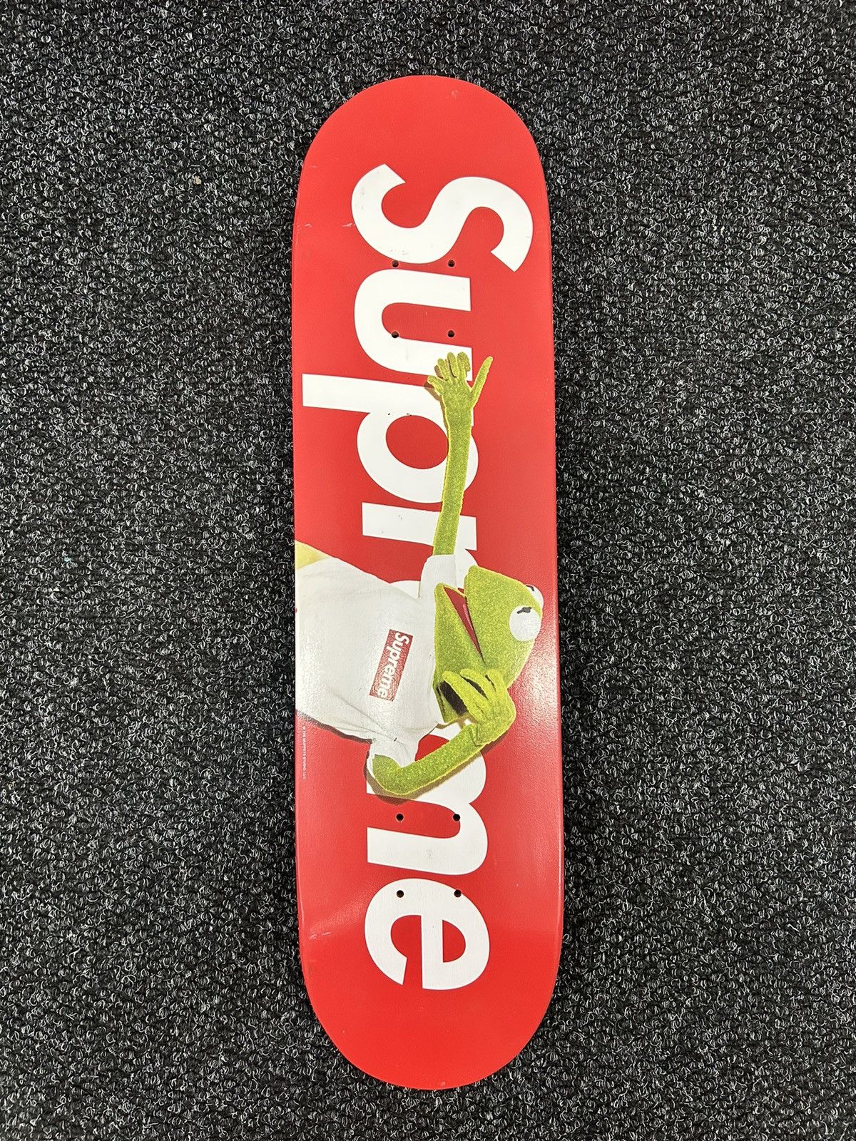 Supreme Supreme Kermit Skateboard Deck Red | Grailed