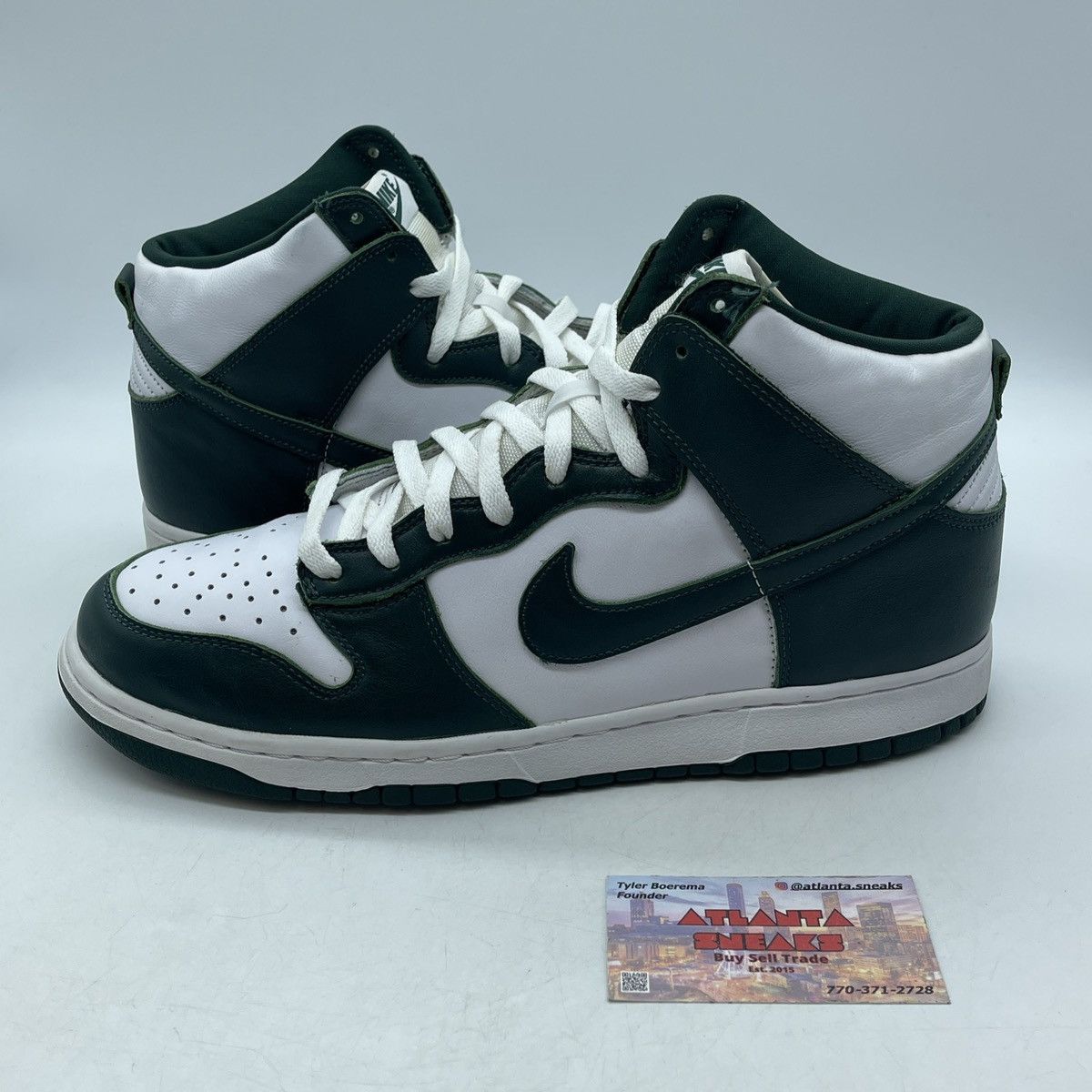 Nike Dunk low spartan green Size US 12 / EU 45 - 1 Thumbnail