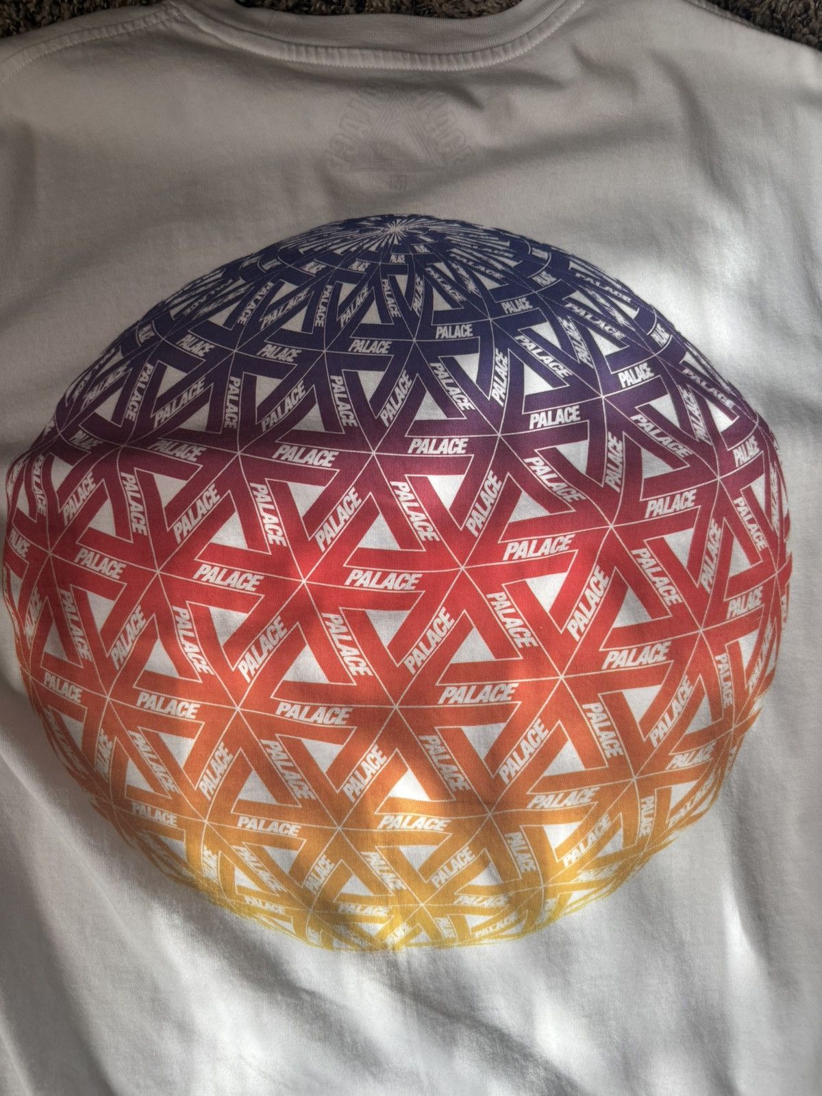 Palace Palace Globular Tee White Size US M / EU 48-50 / 2 - 2 Thumbnail