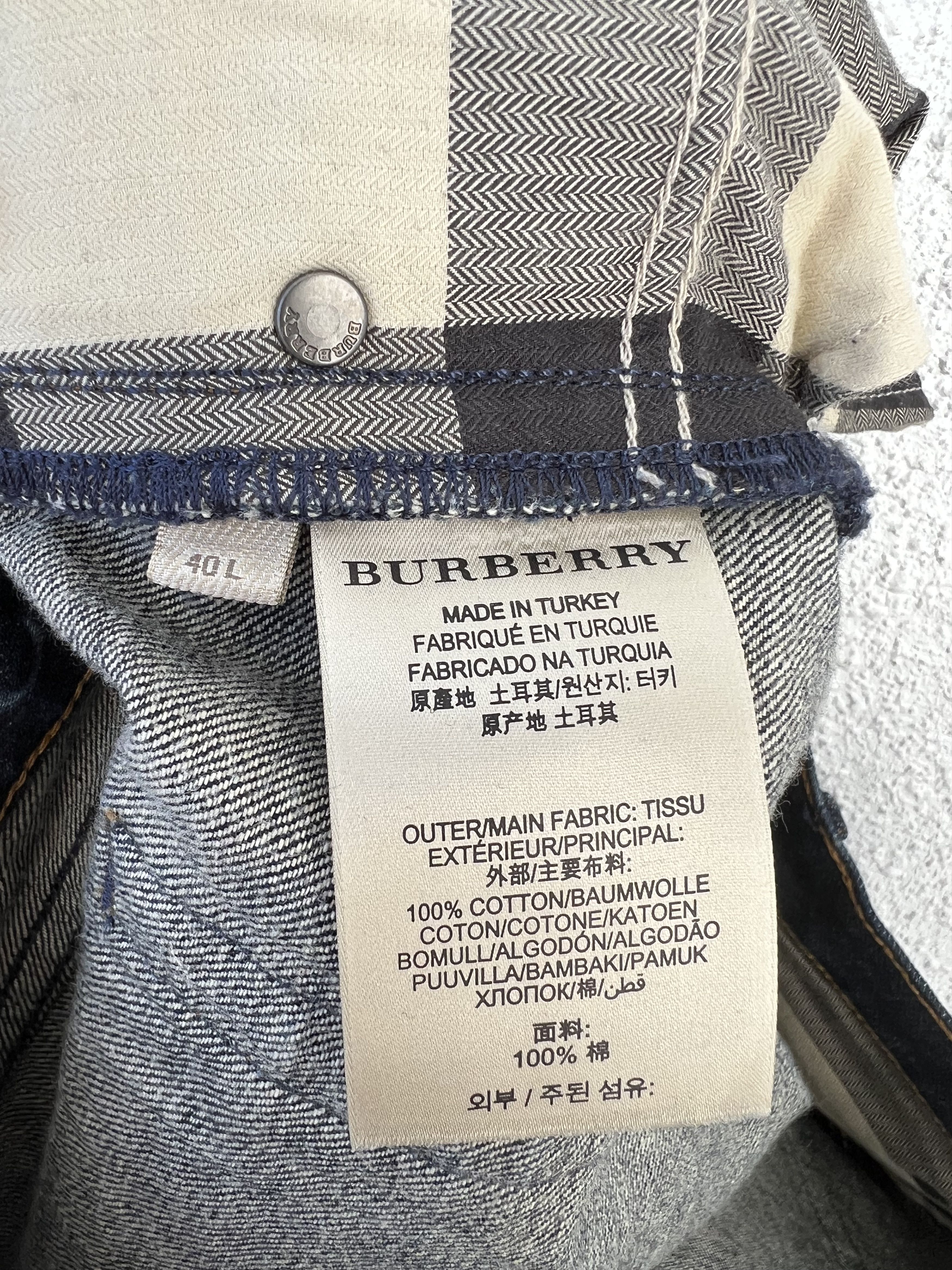 Burberry Burberry Brit Denim Jeans 40W34L Size US 40 / EU 56 - 7 Thumbnail