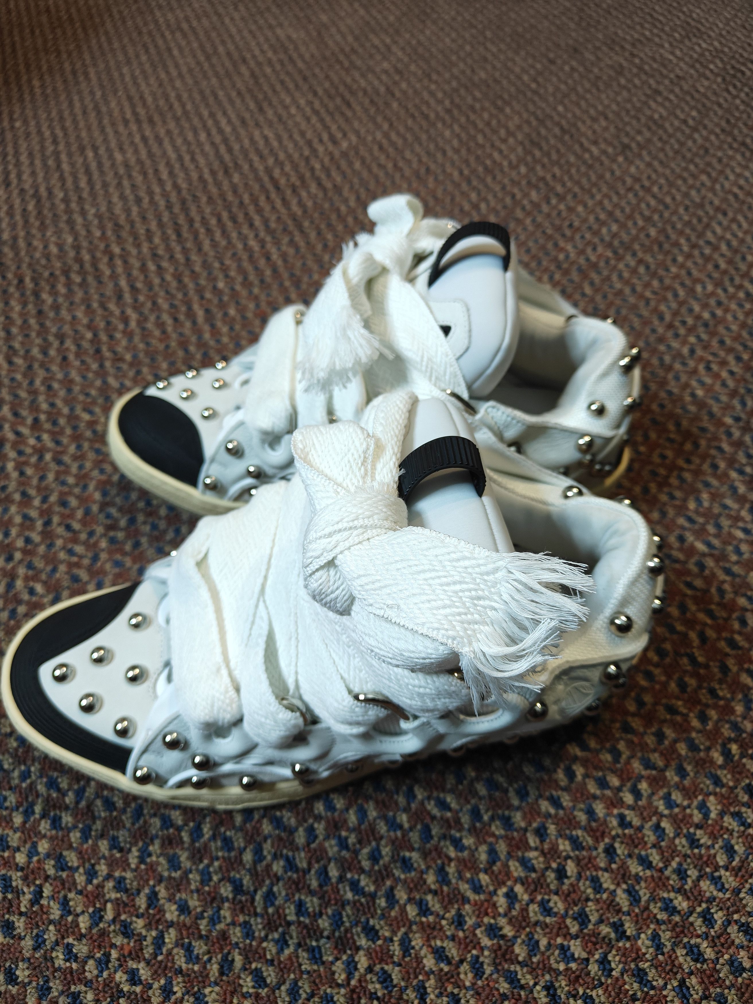 Lanvin BNWT AW23 LANVIN CURB SNEAKERS WITH STUDS 44 Size US 11 / EU 44 - 16 Thumbnail