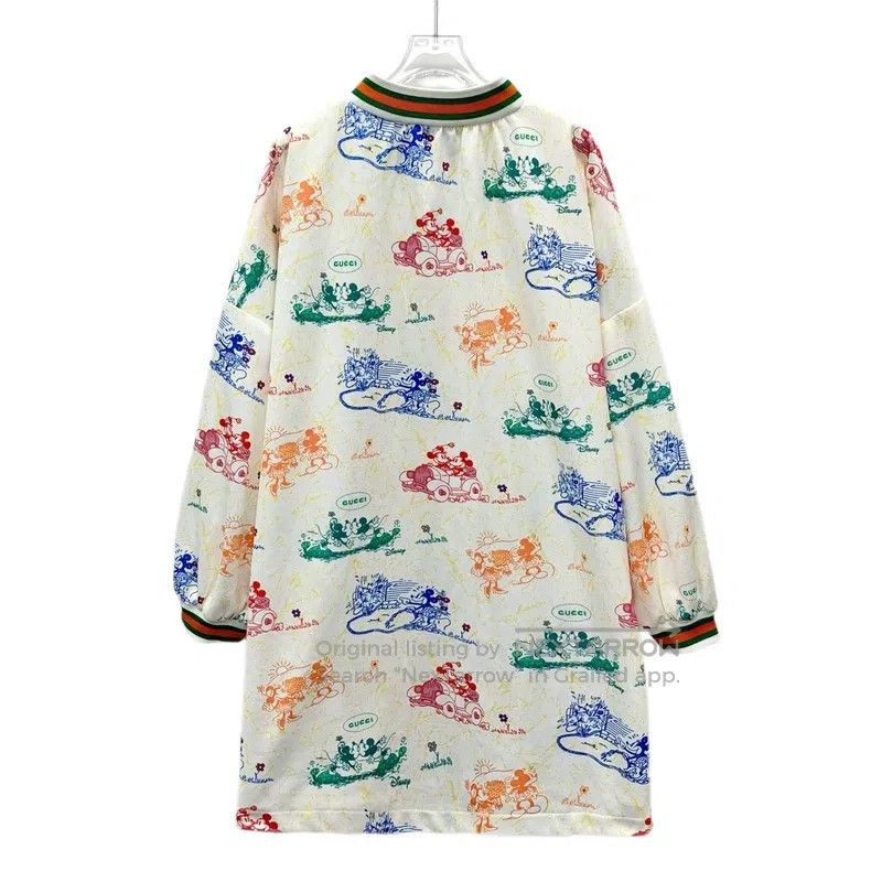 Gucci Gucci Co-branded multi-colour Mickey Mouse print full-prin Size M / US 6-8 / IT 42-44 - 2 Thumbnail