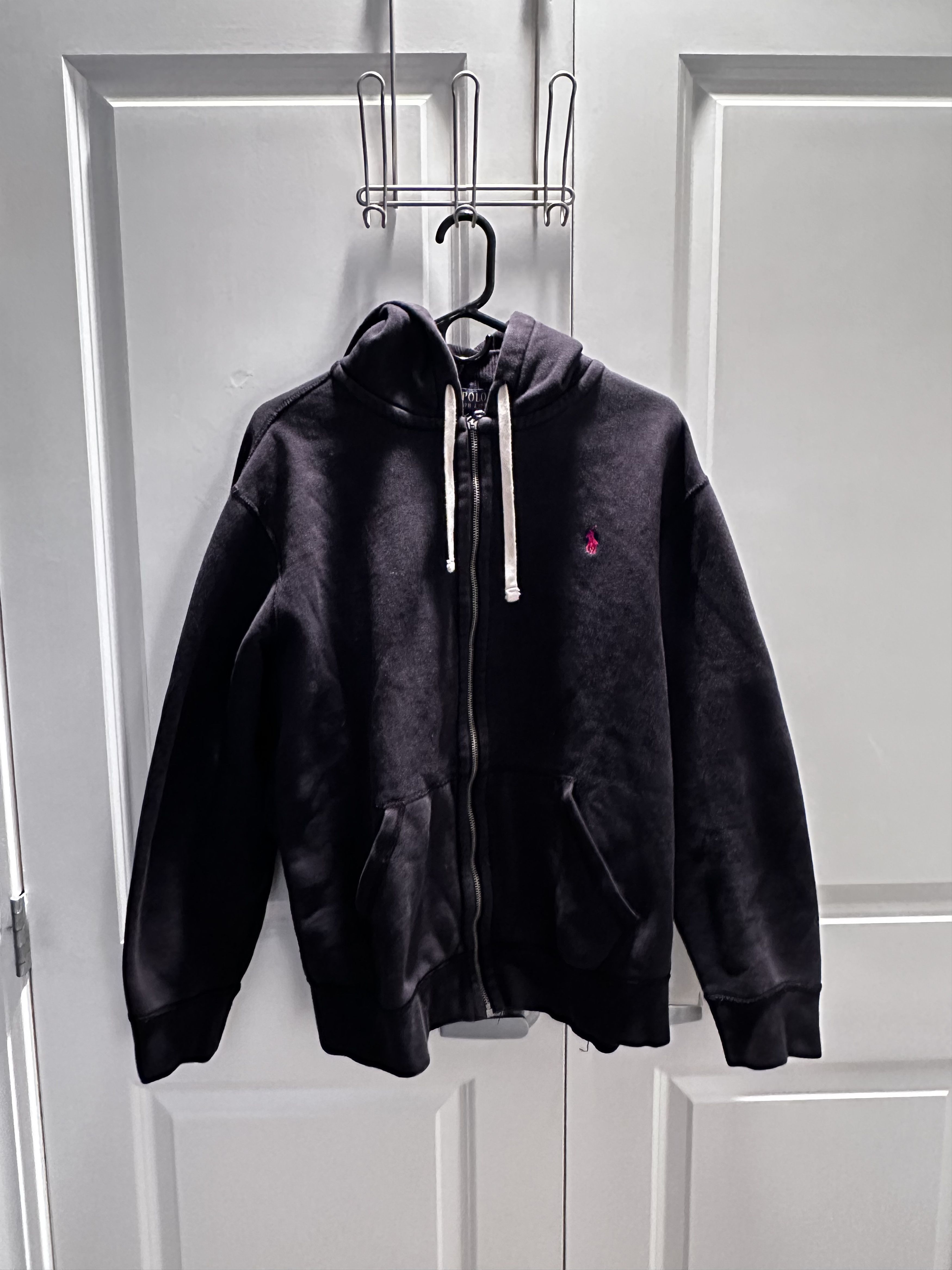 Polo Black Zip Up