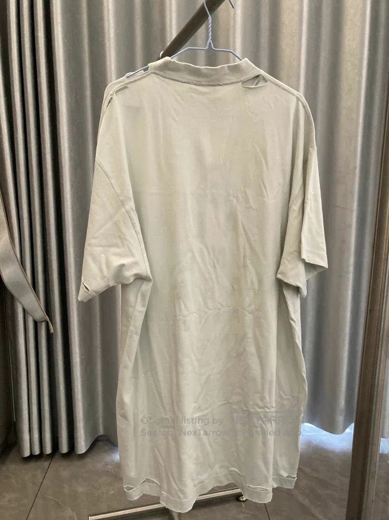 Balenciaga Balenciaga Letter Print Round Neck Loose Short Sleeve T-Sh Size US S / EU 44-46 / 1 - 2 Thumbnail