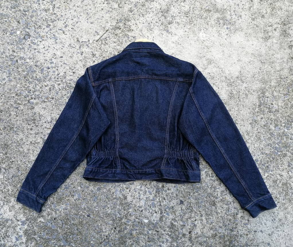 Vintage Vintage wrangler Nice Design Denim Jacket Size S / US 4 / IT 40 - 2 Thumbnail
