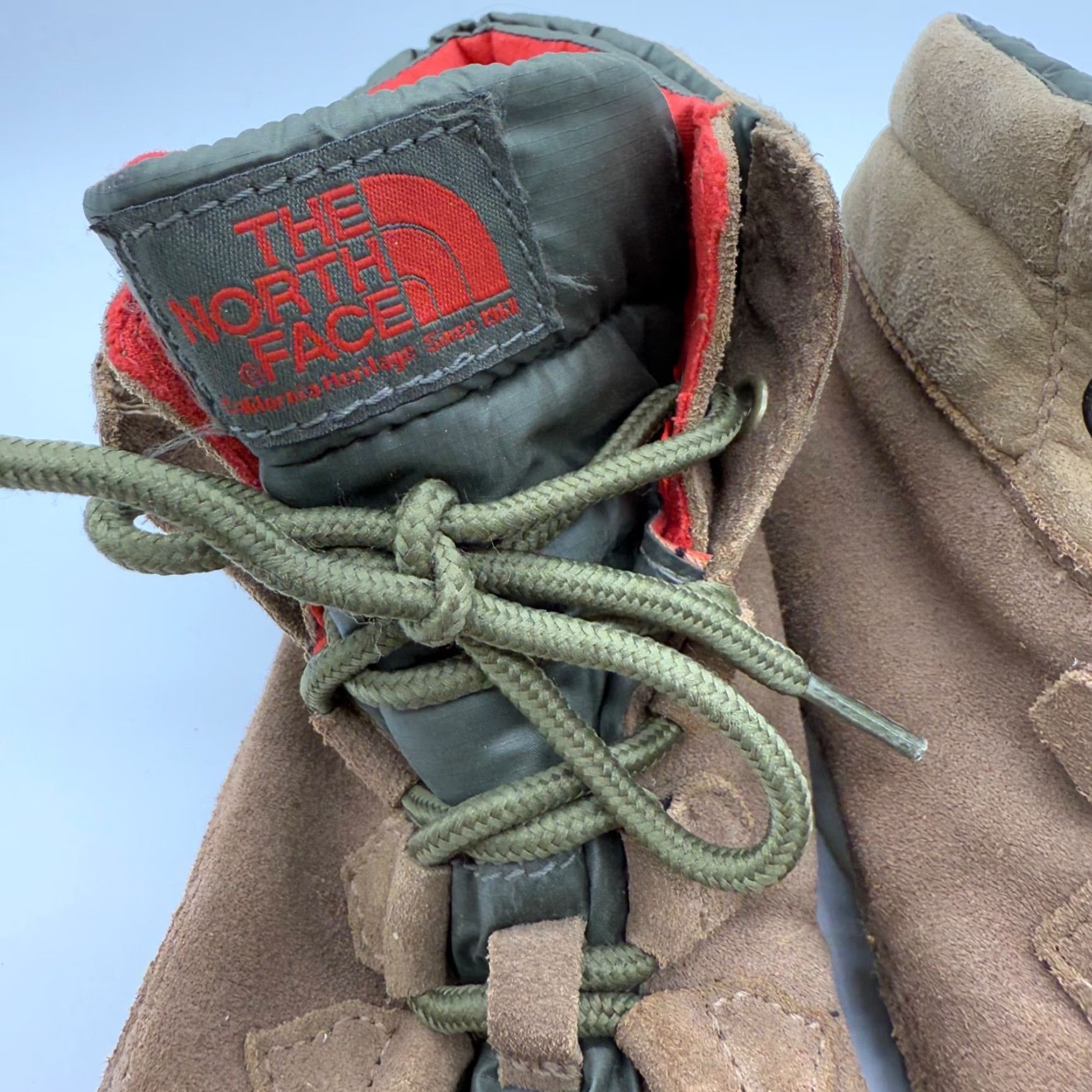 The North Face The North Face Womens Lace Up Suede Ankle Boots Hiking Brown Size 6.5 Shoes Womens Brown Suede Lace Up Hiking Boots 6.5 Size US 7 / IT 37 - 4 Thumbnail