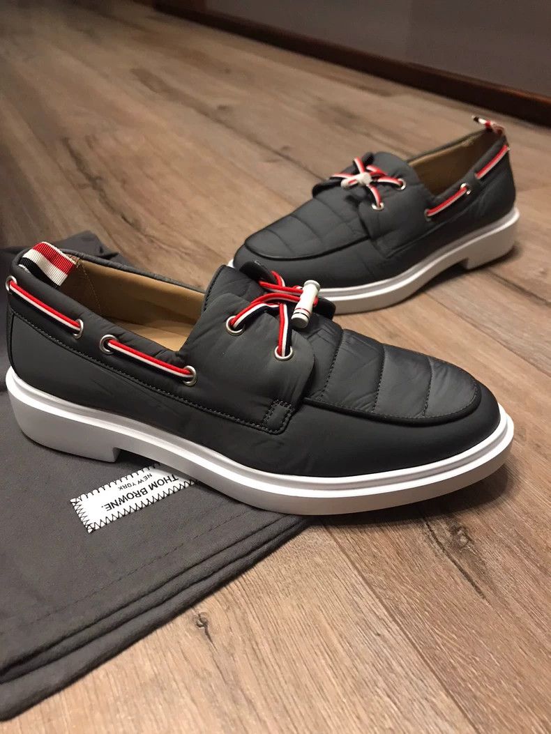 Thom Browne Thom Browne Color strip pull cord design fabric nylon patc Size US 6 / EU 39 - 6 Thumbnail