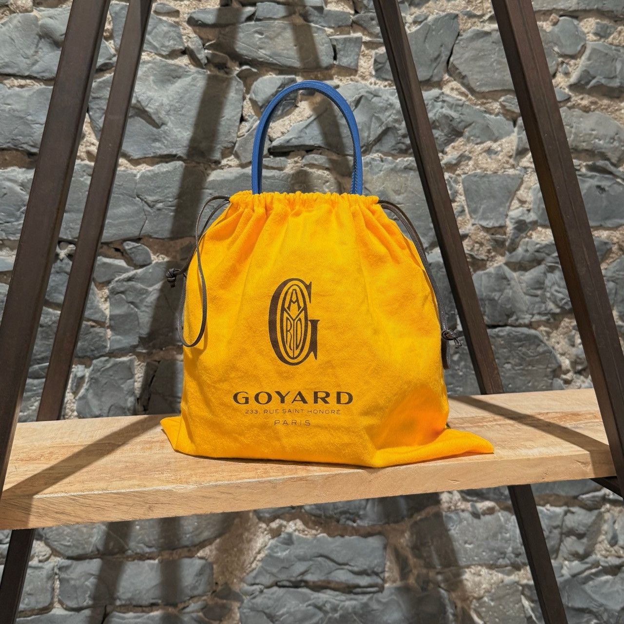 Goyard Goyard Blue Goyardine Mini Anjou Shoulder Bag Size ONE SIZE - 18 Thumbnail