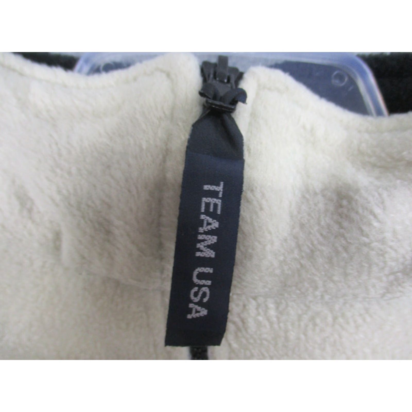 Logo 7 USA Olympics Fleece Jacket Adult Large Beige Logo Unbranded Men Jacket Size US L / EU 52-54 / 3 - 4 Thumbnail