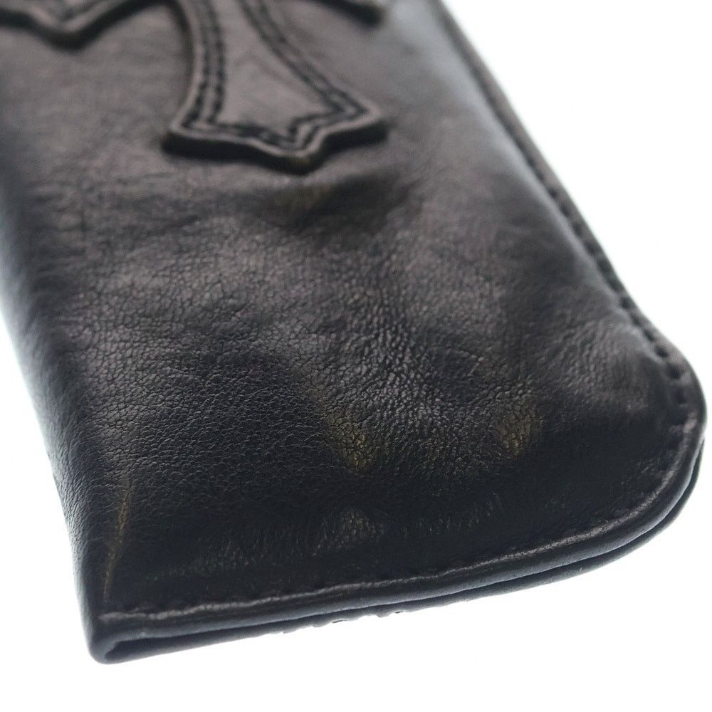 Chrome Hearts Chrome Hearts Cross Patch Leather Pen Case Black Size ONE SIZE - 6 Thumbnail