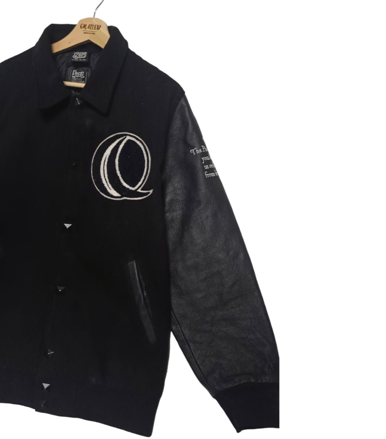 Japanese Brand × Vintage S&CO Varsity Wool Half leather Jacket Size US M / EU 48-50 / 2 - 4 Thumbnail