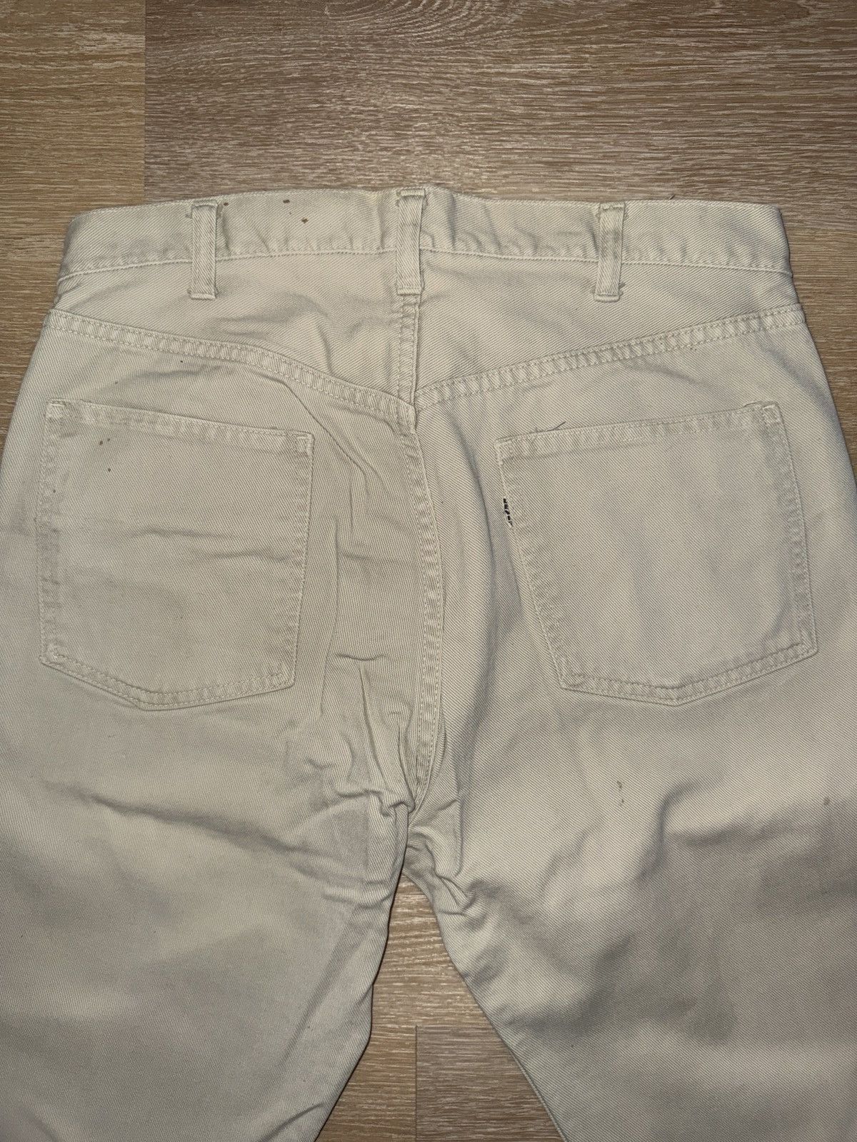 Levi's Vintage 60’s Big E Levi’s White Tab Bell Bottom Denim Jeans Size US 32 / EU 48 - 9 Thumbnail