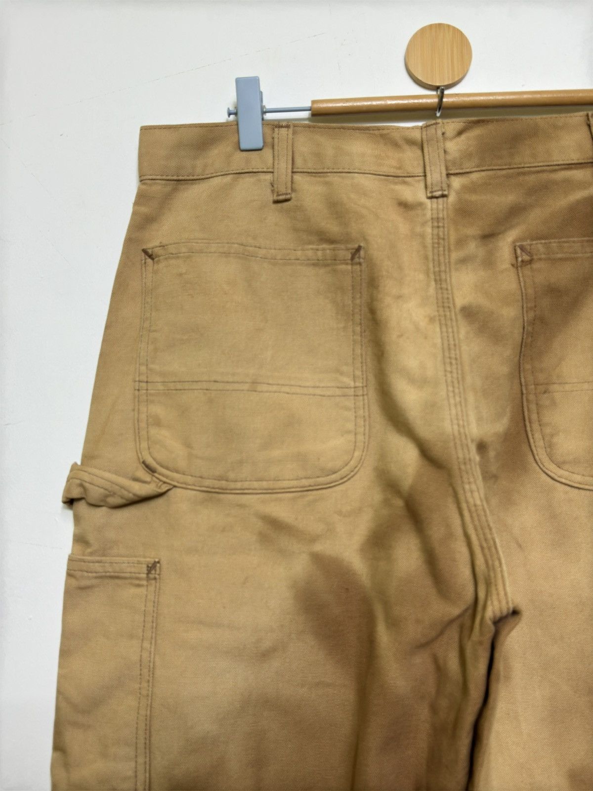 Carhartt Vintage Carhartt Super Faded Carpenter Pants Dungaree Fit Size US 35 - 9 Thumbnail