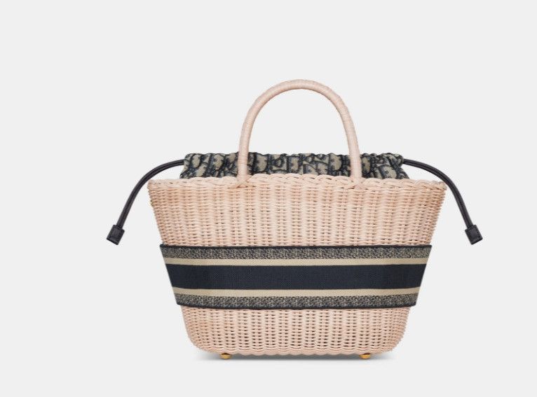 Dior o1w1db10225 Size: OS / M1328CMV Hat Basket Bag in Multicolor Size ONE SIZE - 5 Thumbnail