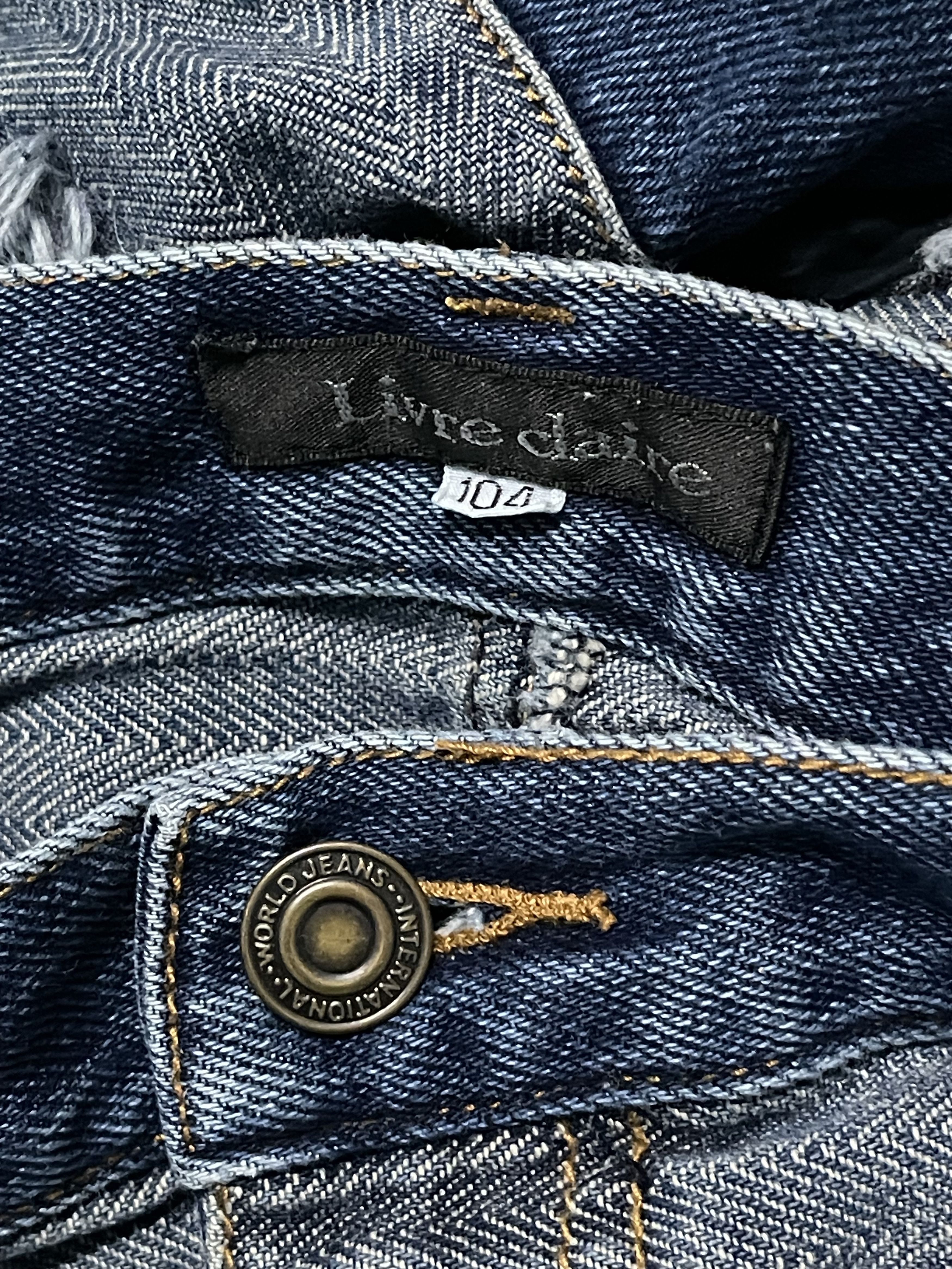 Japanese Brand Flare a Vintage Livee Claire Hagi Hysteric Glamour Jeans Size US 42 / EU 58 - 3 Thumbnail