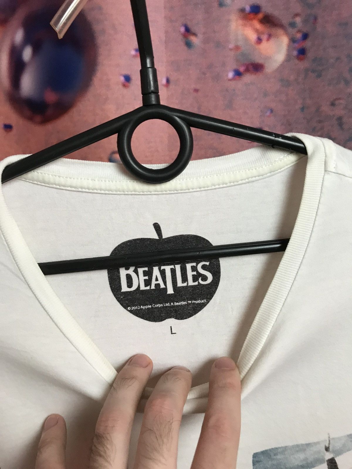 Band Tees Vintage The Beatles band rock tee Size US L / EU 52-54 / 3 - 4 Thumbnail