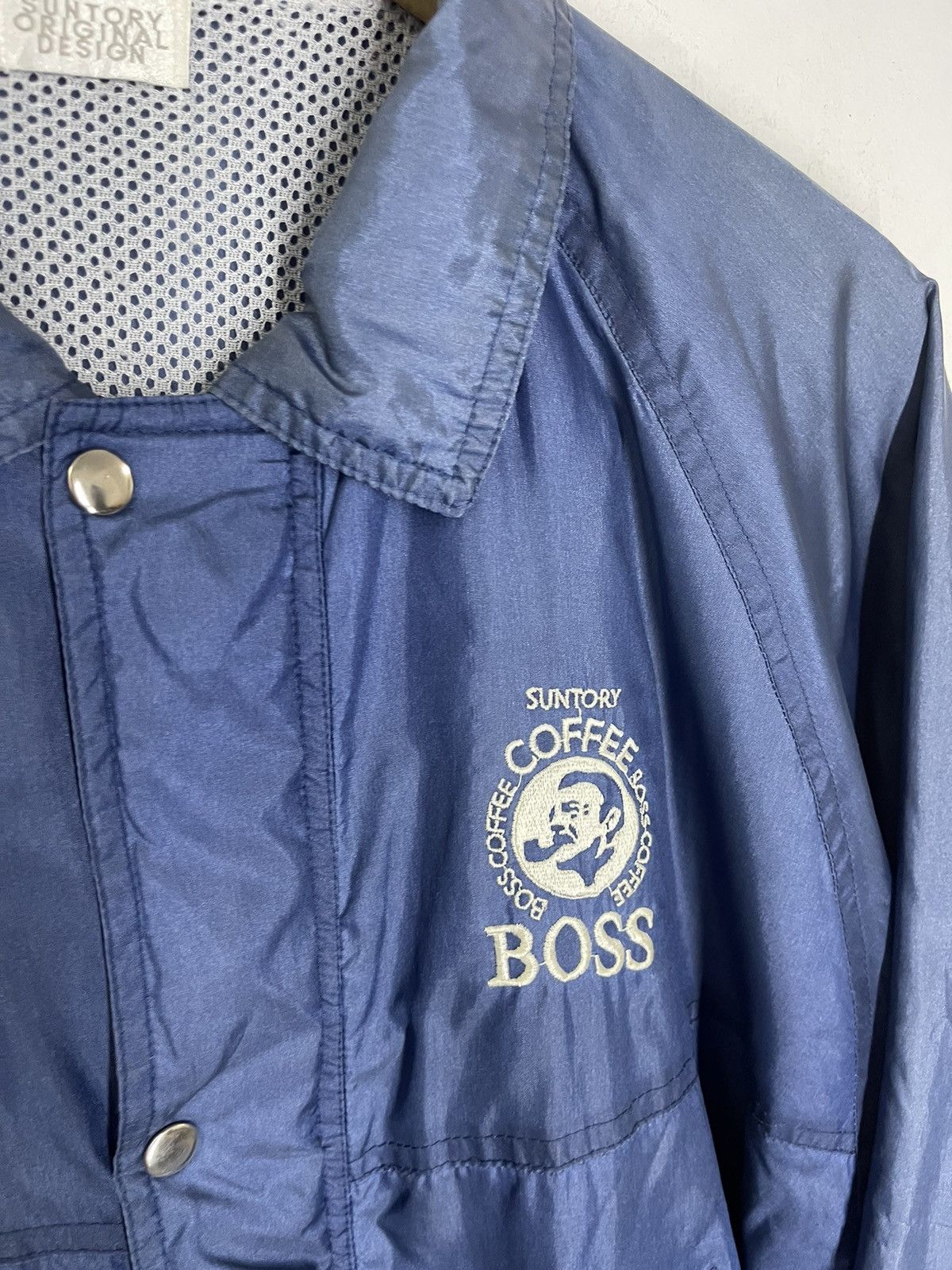 Japanese Brand × Other × Vintage VINTAGE BOSS COFFEE LIGHT JACKET Size US M / EU 48-50 / 2 - 2 Thumbnail