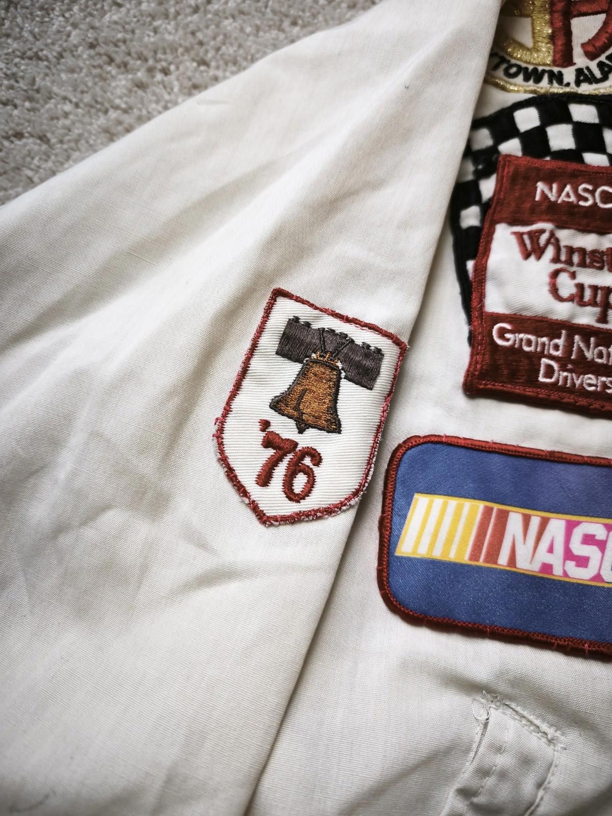 Other Nascar Bobby Allison Jacket Patches M Medium Cream White Size ONE SIZE - 8 Thumbnail
