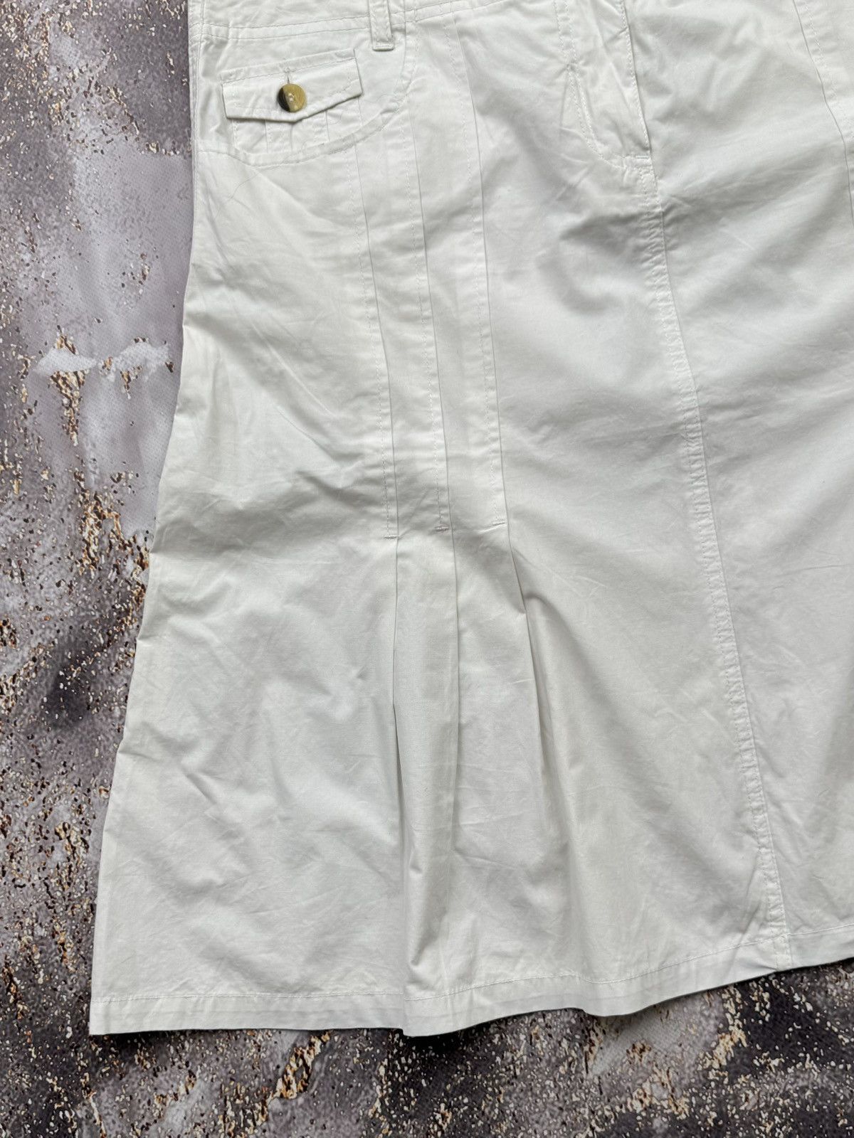 Vintage Vintage Flared Mini Skirt Size 32" / US 10 / IT 46 - 2 Thumbnail