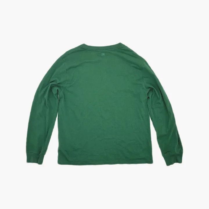 AMI AMIPARIS Logo Embroidered Long Sleeve T-Shirt -2507 Size US L / EU 52-54 / 3 - 2 Thumbnail
