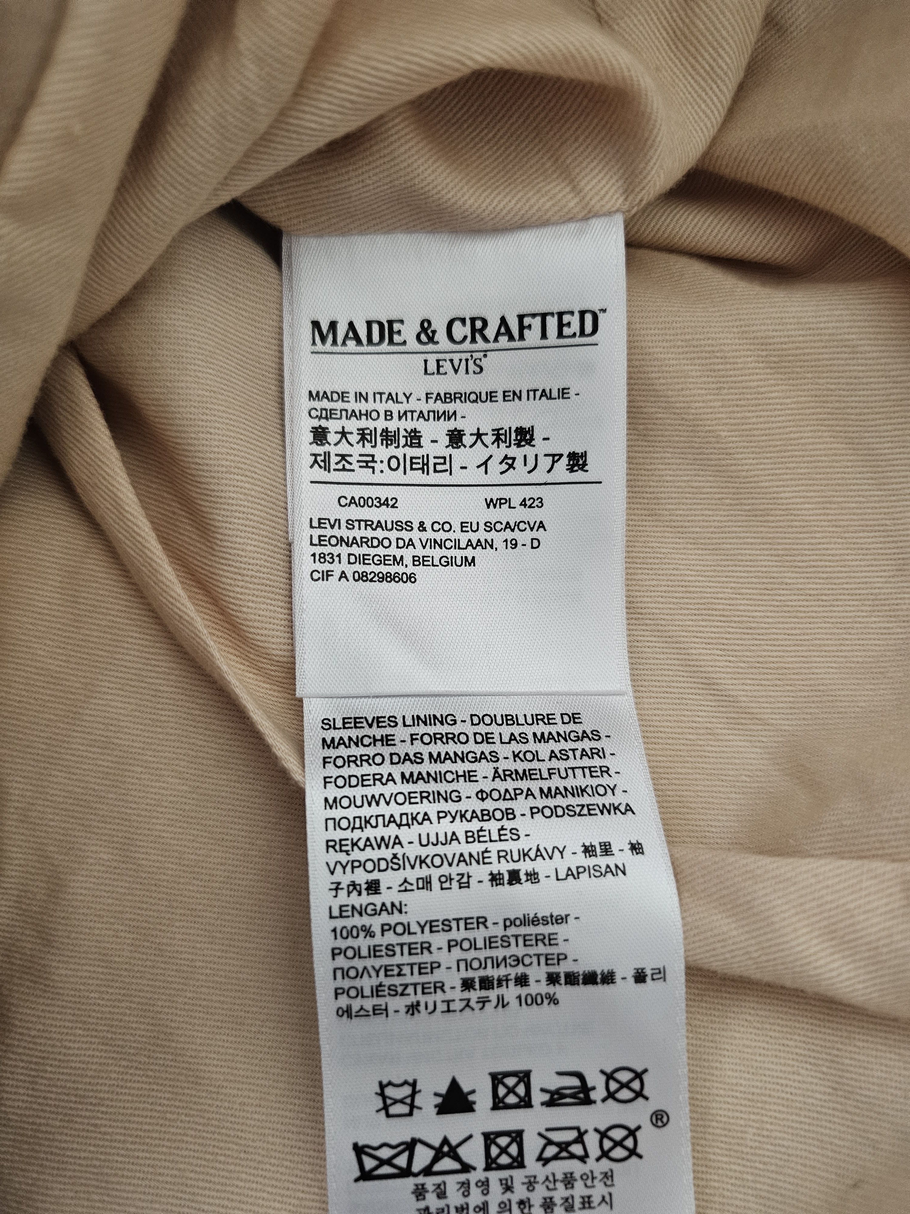 Levi's Made & Crafted NWT Levi's Made & Crafted Leather Perfecto Jacket Size M Size M / US 6-8 / IT 42-44 - 7 Thumbnail