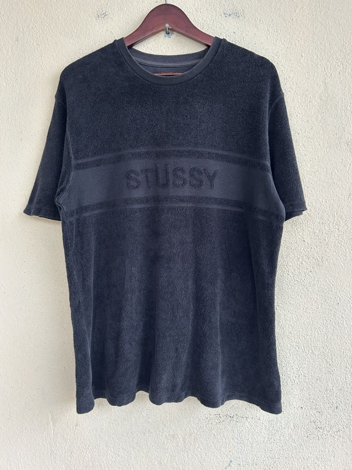 Stussy Stussy Spell Out Towel Tshirt Size US M / EU 48-50 / 2 - 1 Thumbnail
