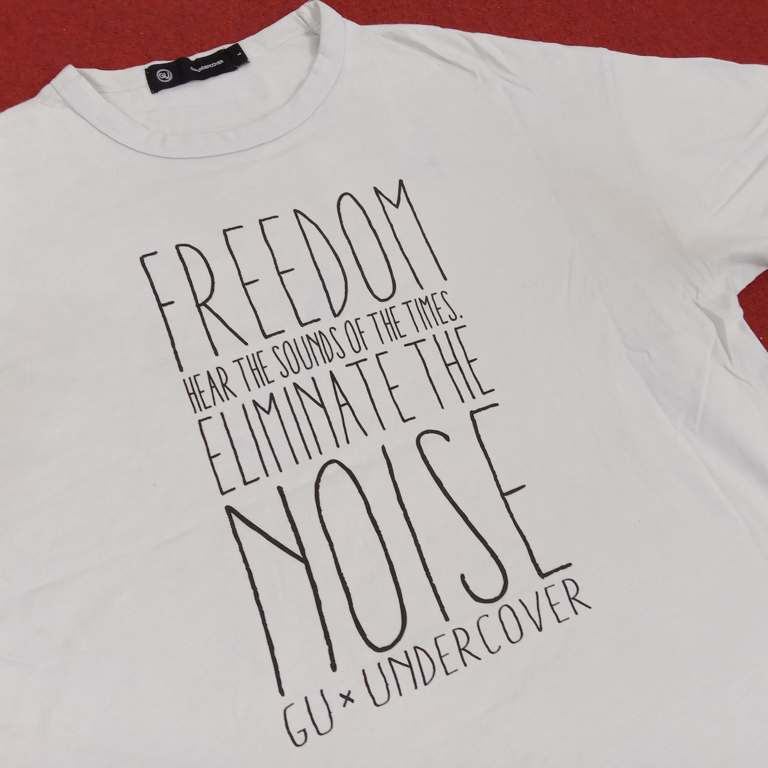 GU Gu X Undercover Streetwear Style Custom Logo Tshirt Size US XL / EU 56 / 4 - 3 Thumbnail