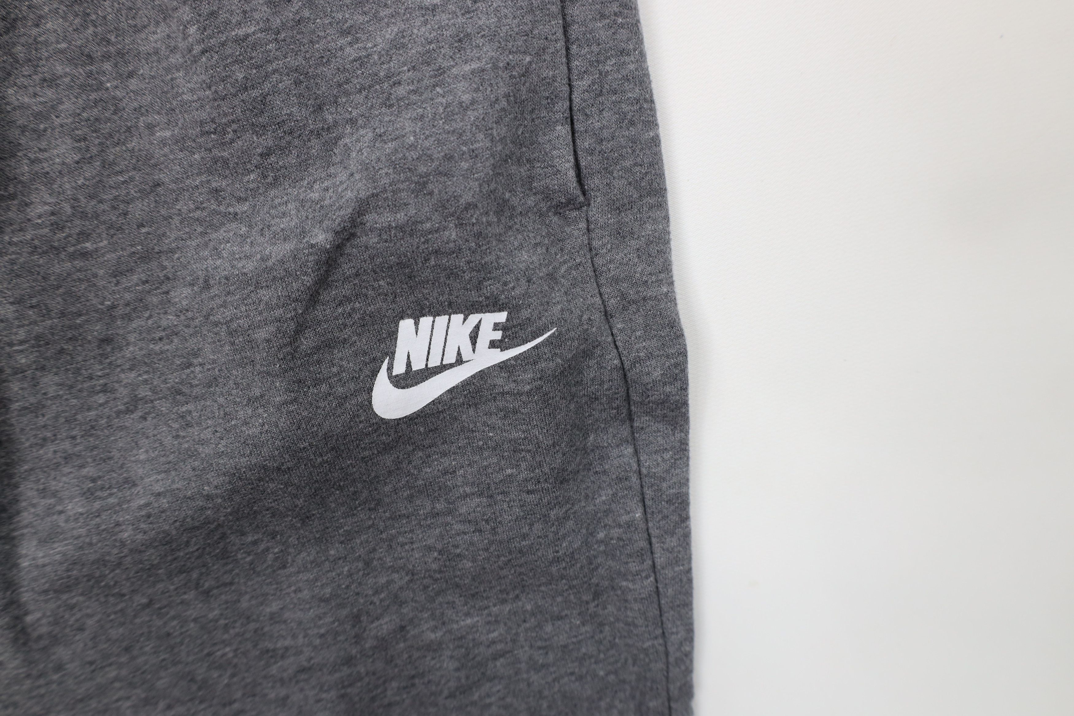 Nike Vintage Nike Mini Swoosh Wide Leg Sweatpants Pants Gray Size US 34 / EU 50 - 5 Thumbnail