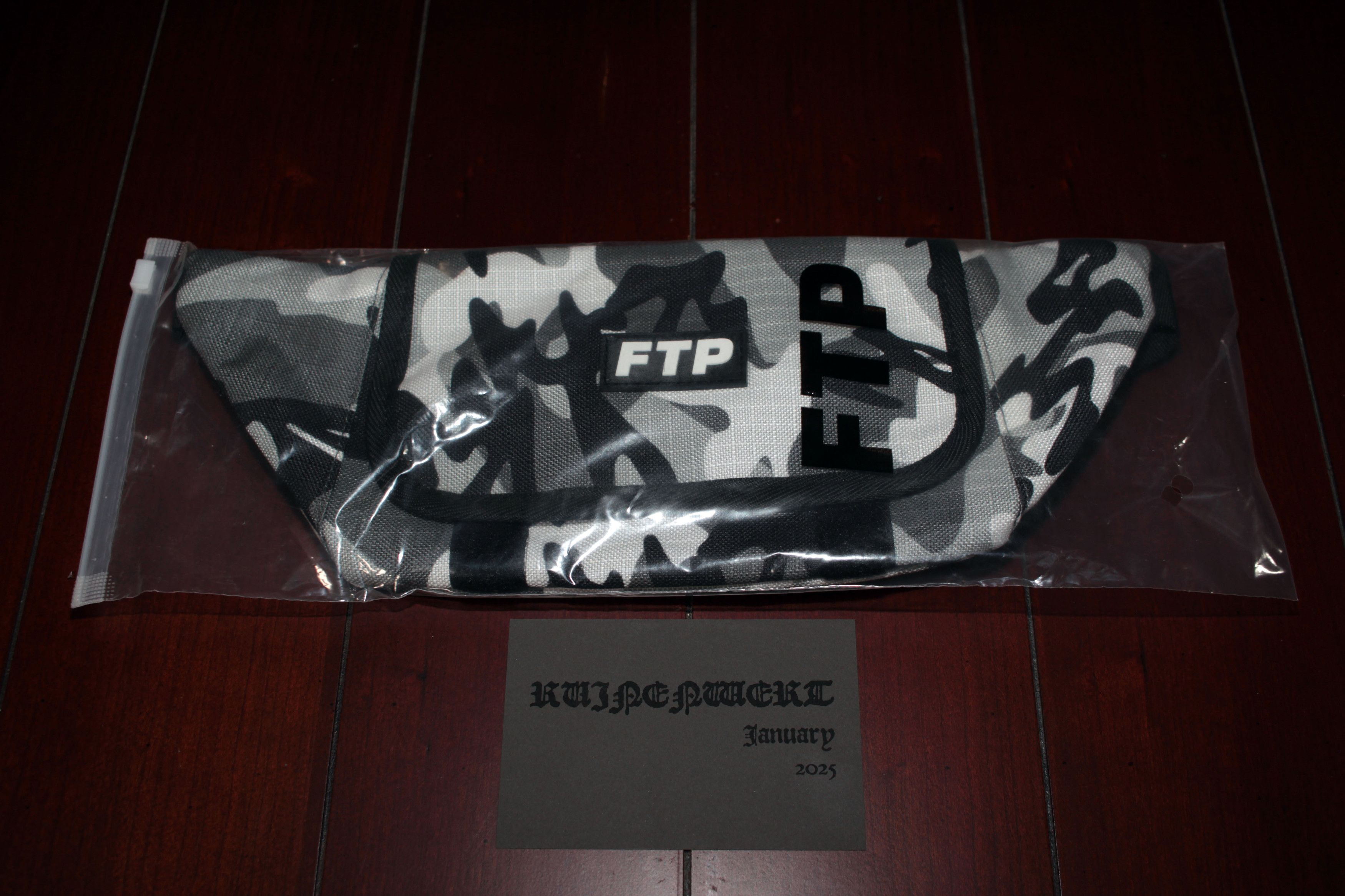 Fuck The Population FTP - RIPSTOP WAIST BAG (SNOW CAMO) Size ONE SIZE - 9 Thumbnail