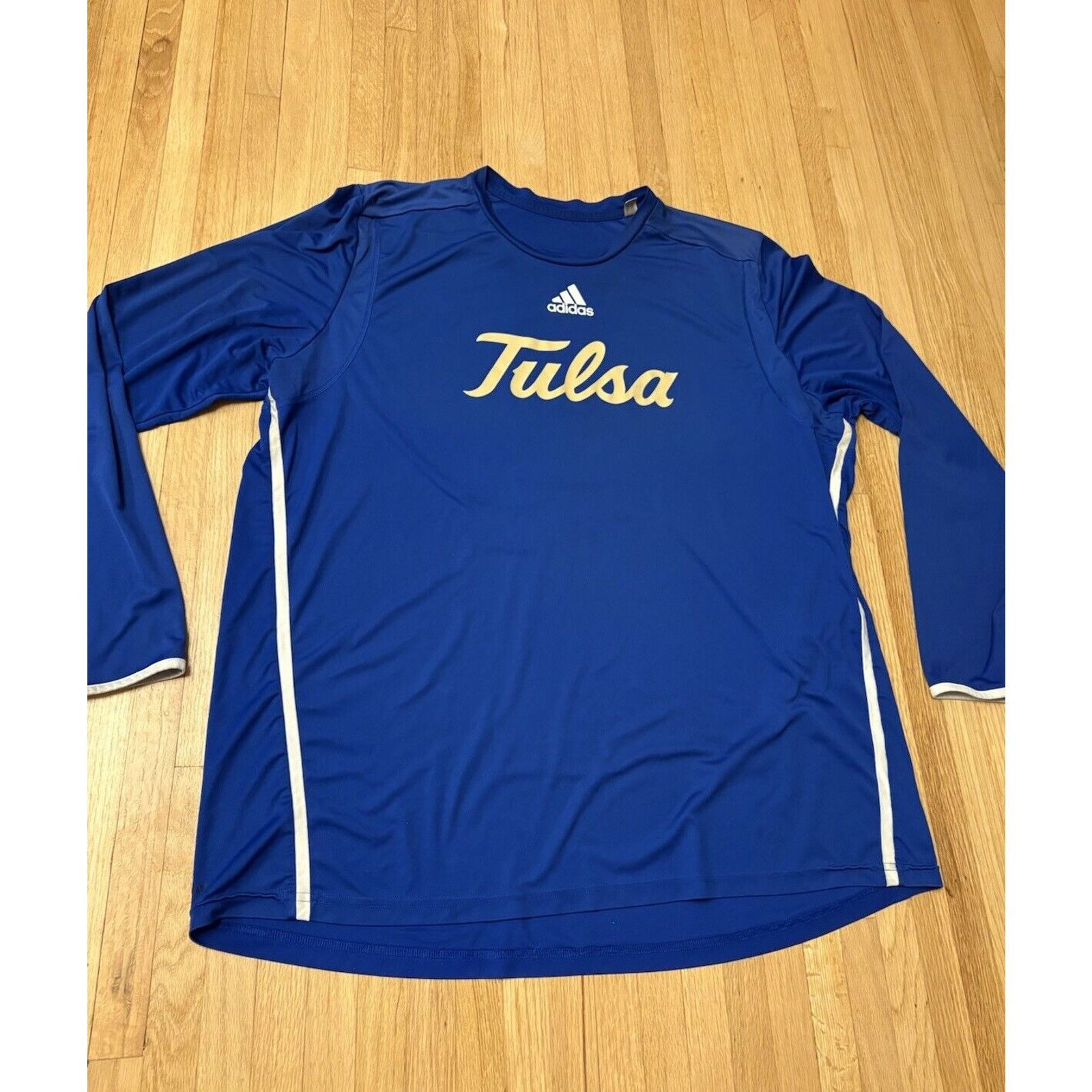 Adidas University of Tulsa Golden Hurricanes Long Sleeve Men's 2XL Size US XXL / EU 58 / 5 - 3 Thumbnail