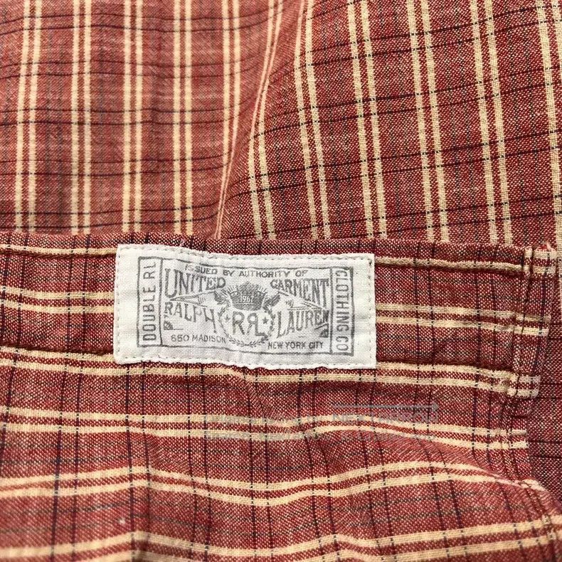 RRL Ralph Lauren RRL Ralph Lauren Old checkered shirt Size US S / EU 44-46 / 1 - 4 Thumbnail