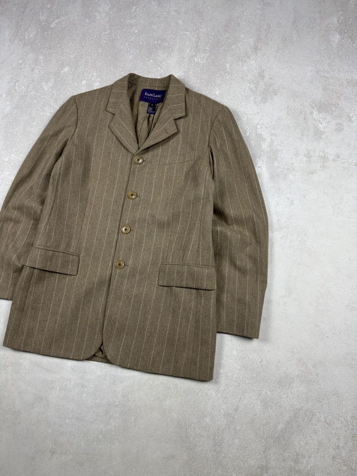 Ralph Lauren Purple Label Polo Ralph Lauren Purple Label Collection Wool Blazer USA Size L / US 10 / IT 46 - 3 Thumbnail